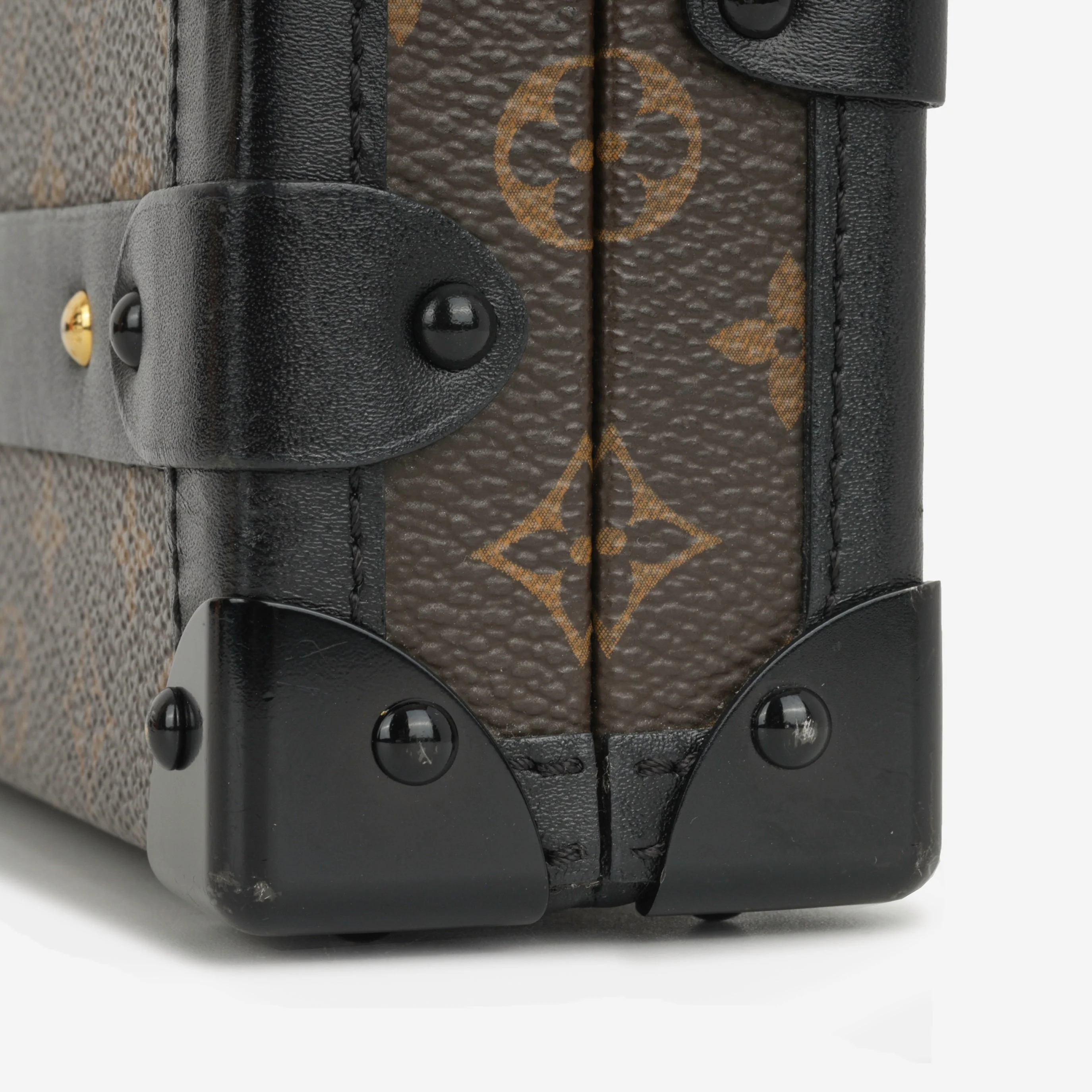Louis Vuitton Petite Malle - Monogram Canvas / Black Trim | Gold Hardware - Image 15