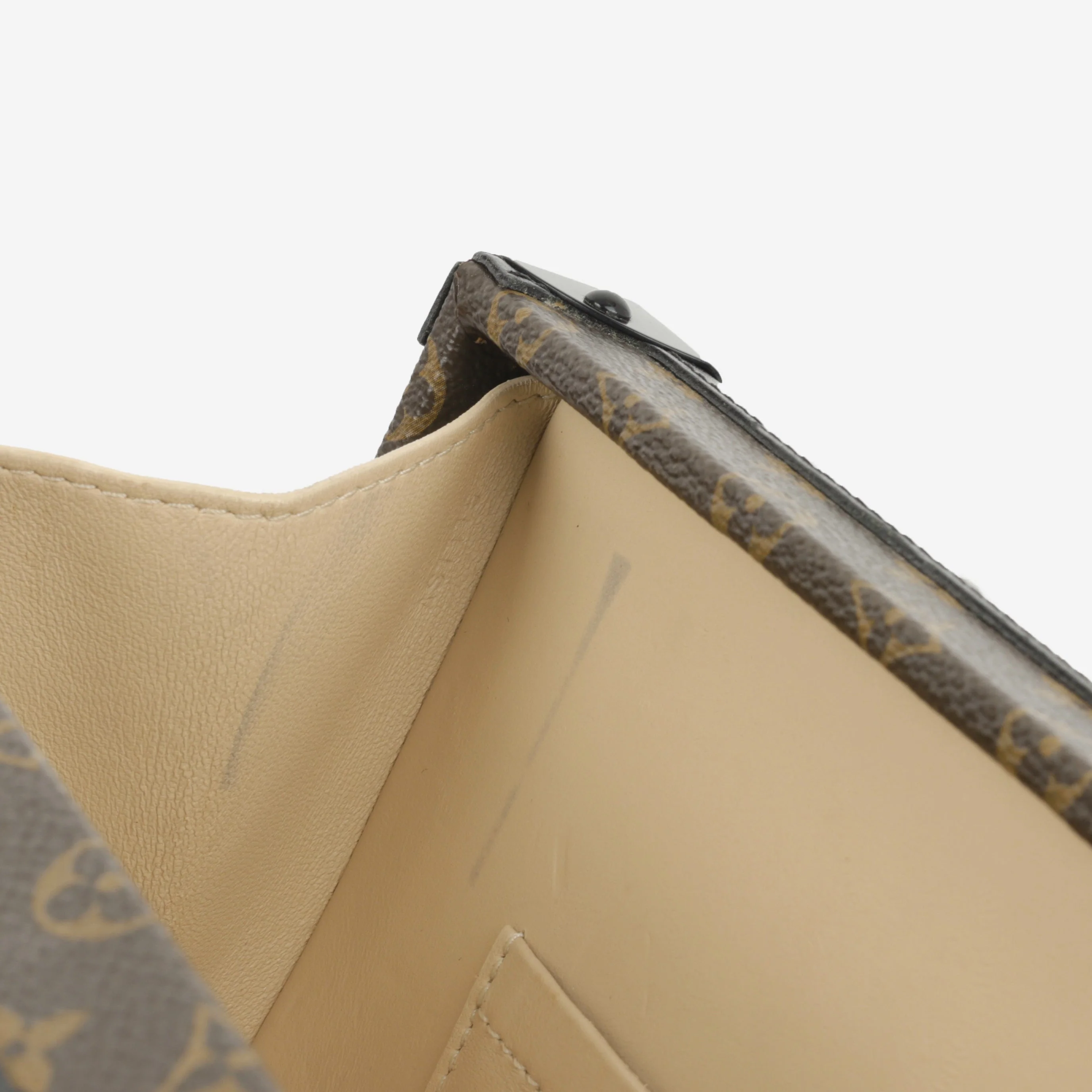 Louis Vuitton Petite Malle - Monogram Canvas / Black Trim | Gold Hardware - Image 9