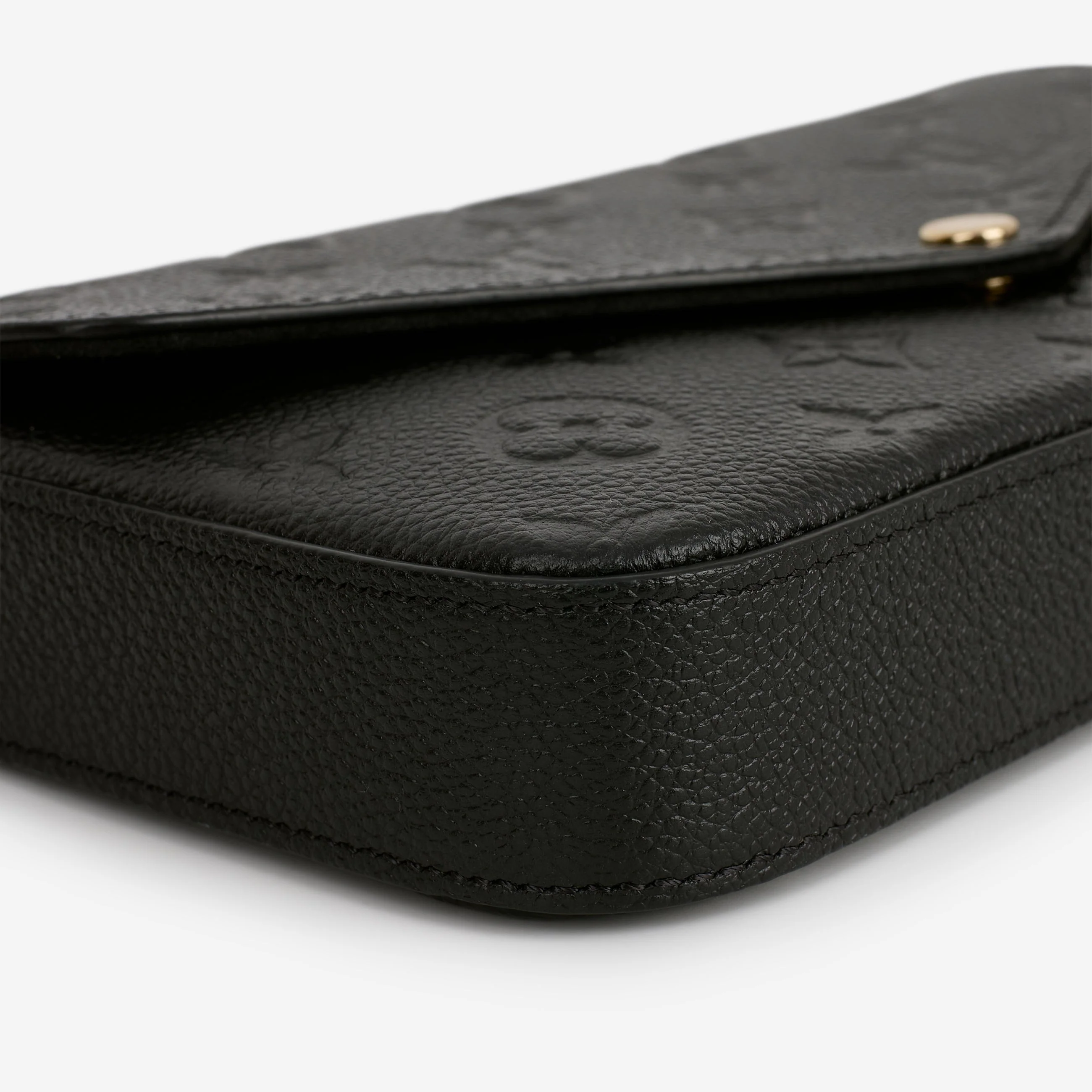 Louis Vuitton Pochette Felicie - Black Empreinte | Gold Hardware - Image 5