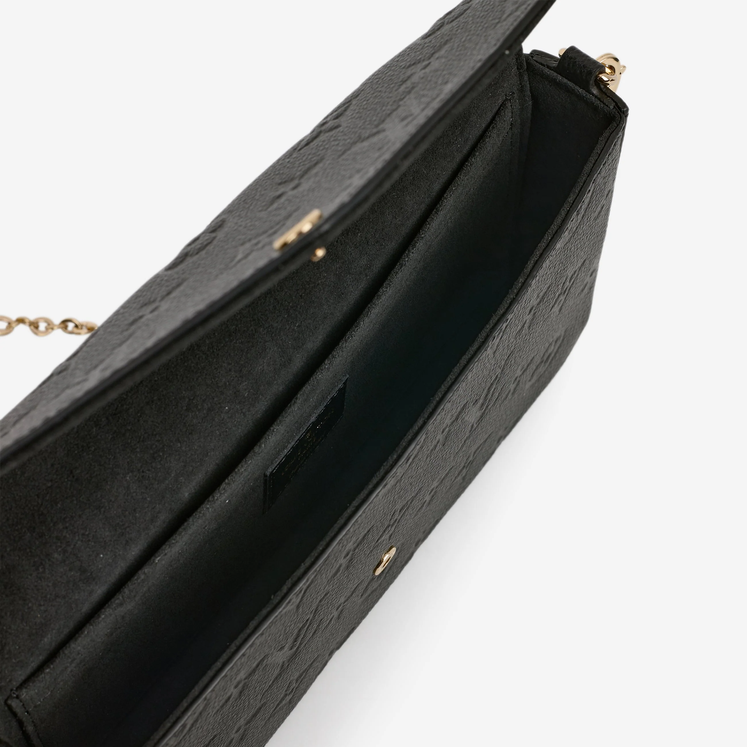 Louis Vuitton Pochette Felicie - Black Empreinte | Gold Hardware - Image 7