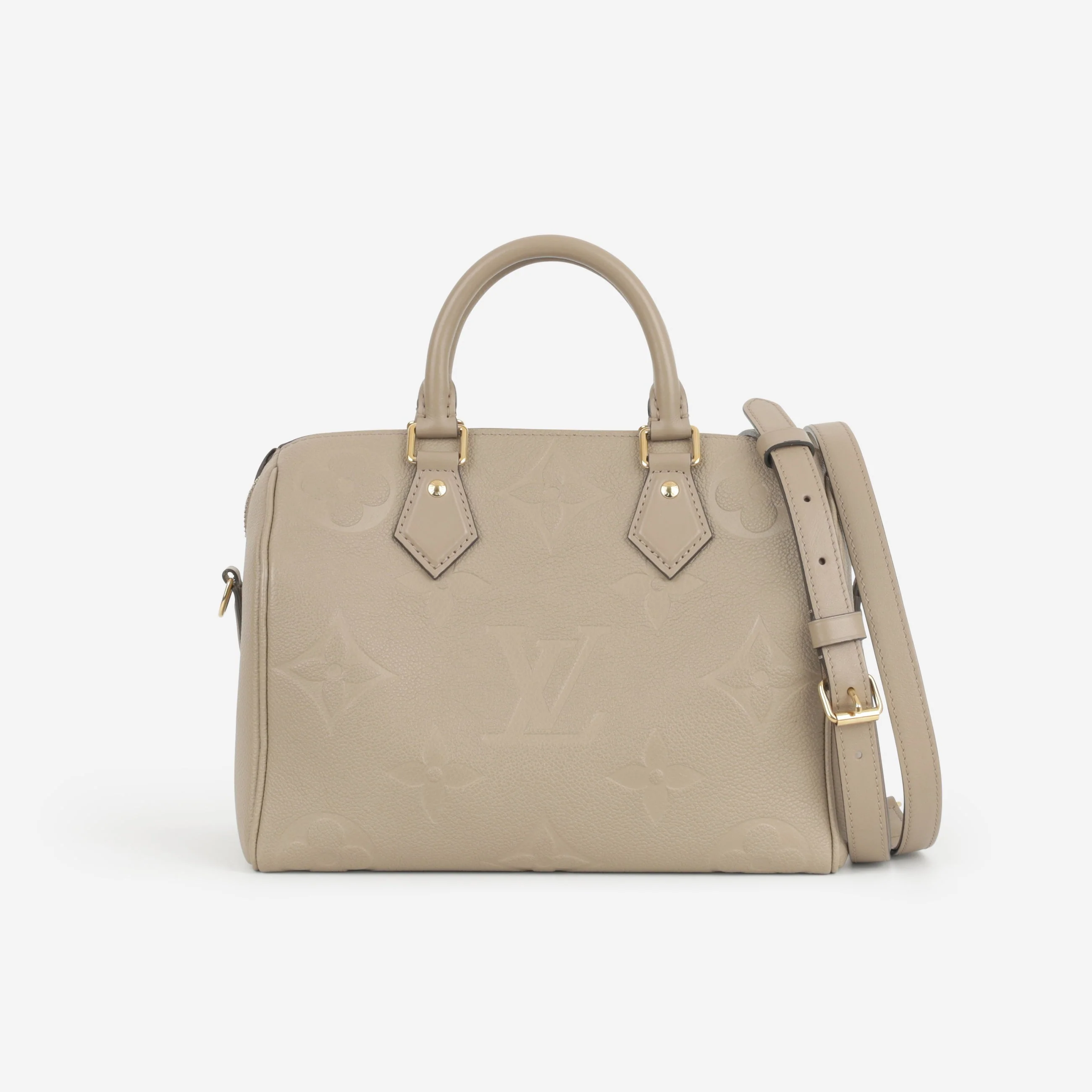 Louis Vuitton Speedy 25 Bandoulieré - Dune Empreinte | Gold Hardware - Image 2