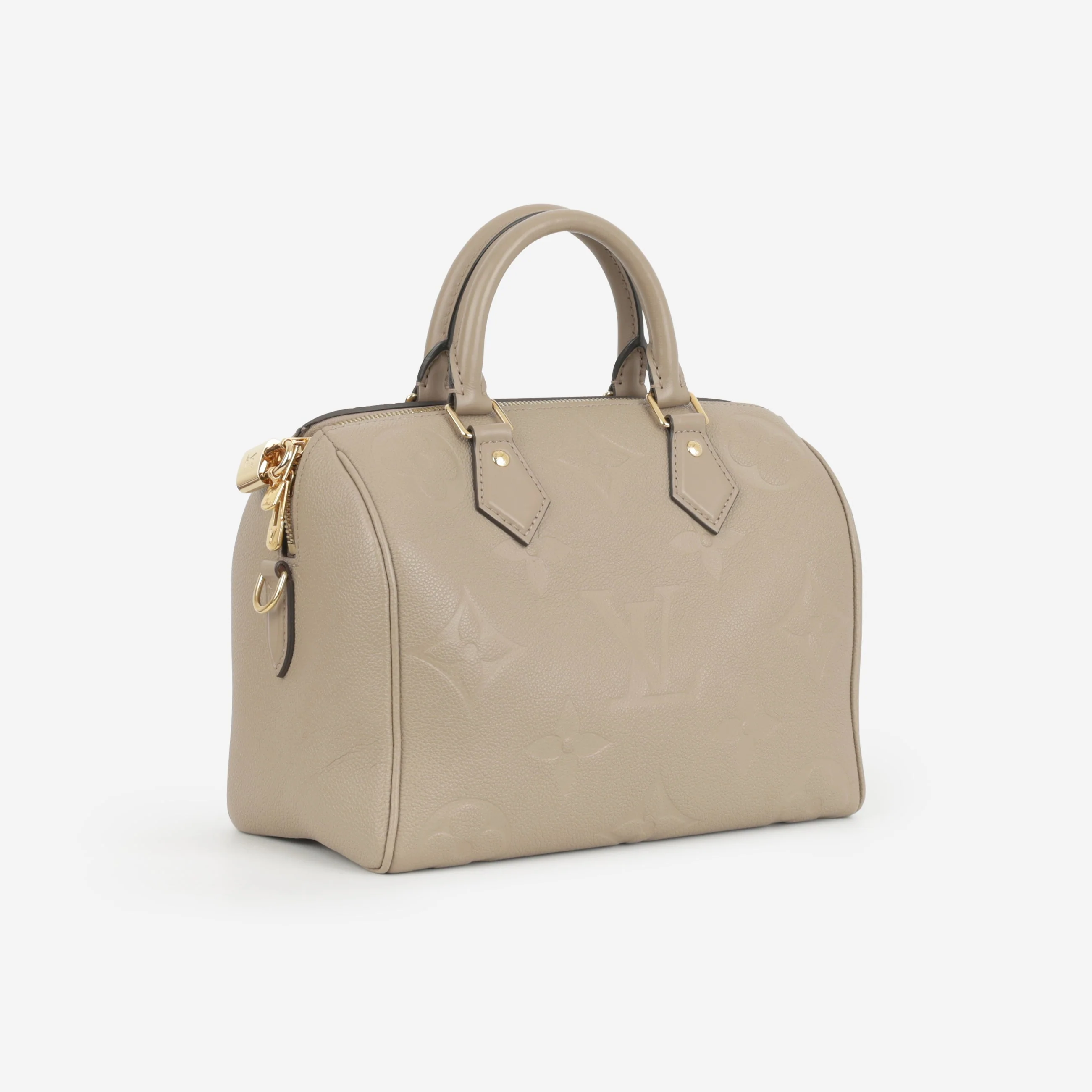 Louis Vuitton Speedy 25 Bandoulieré - Dune Empreinte | Gold Hardware - Image 3
