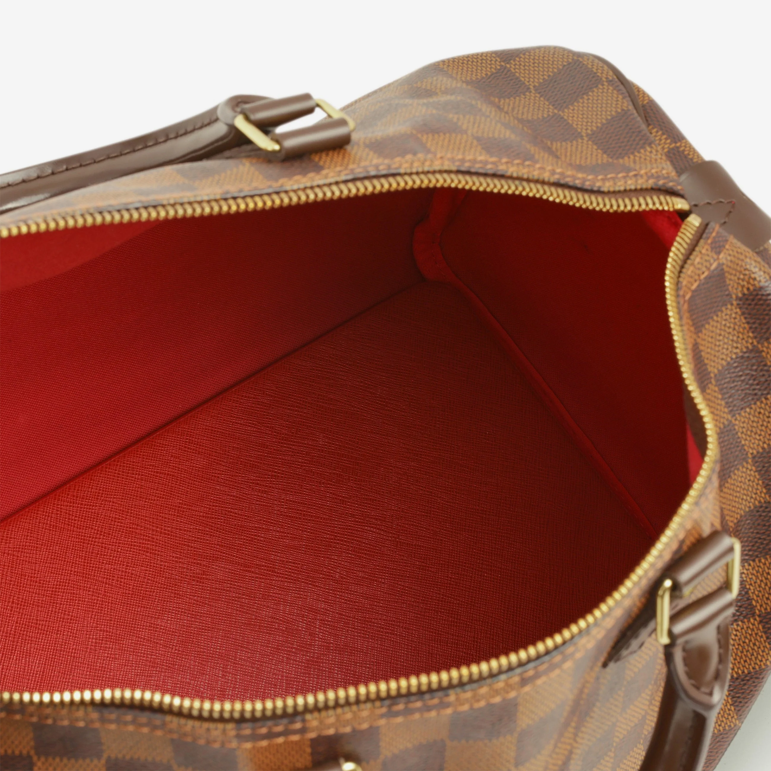 LLouis Vuitton Speedy 35 - Damier Ebene Canvas | Gold Hardware - Image 5