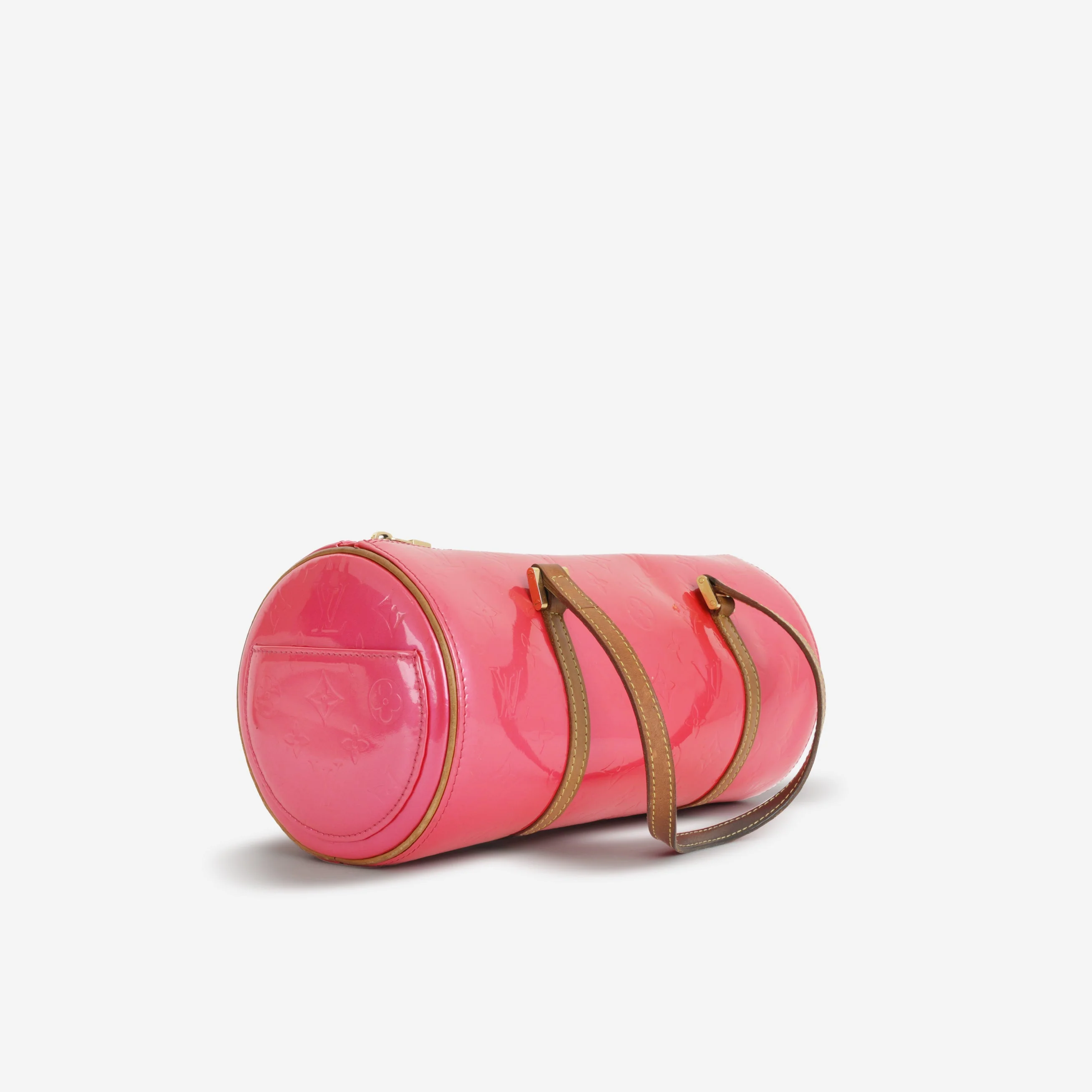 Louis Vuitton Vintage Papillon - Pink Vernis Patent | Gold Hardware - Image 3