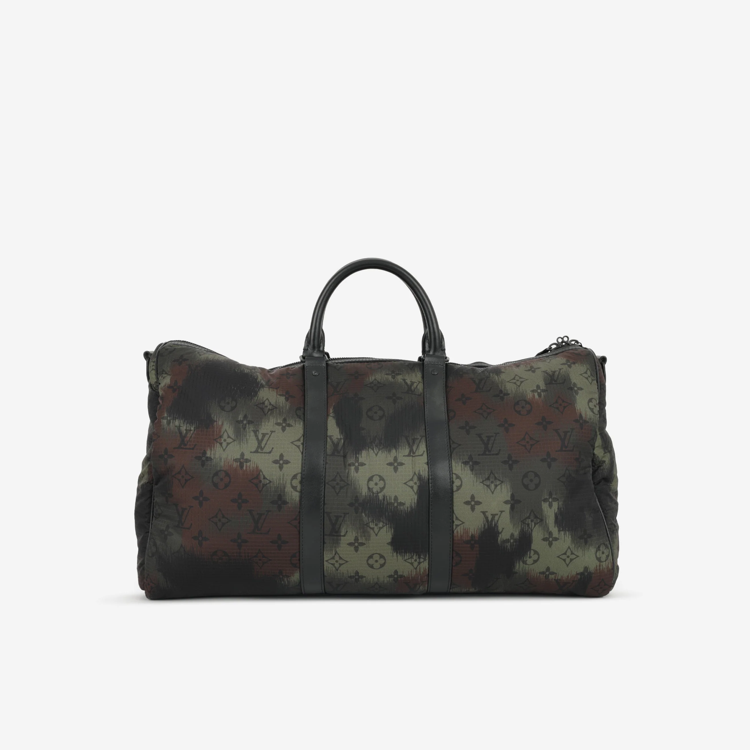 Louis Vuitton Virgil Abloh Keepall 50 - Camouflage Nylon - Image 2
