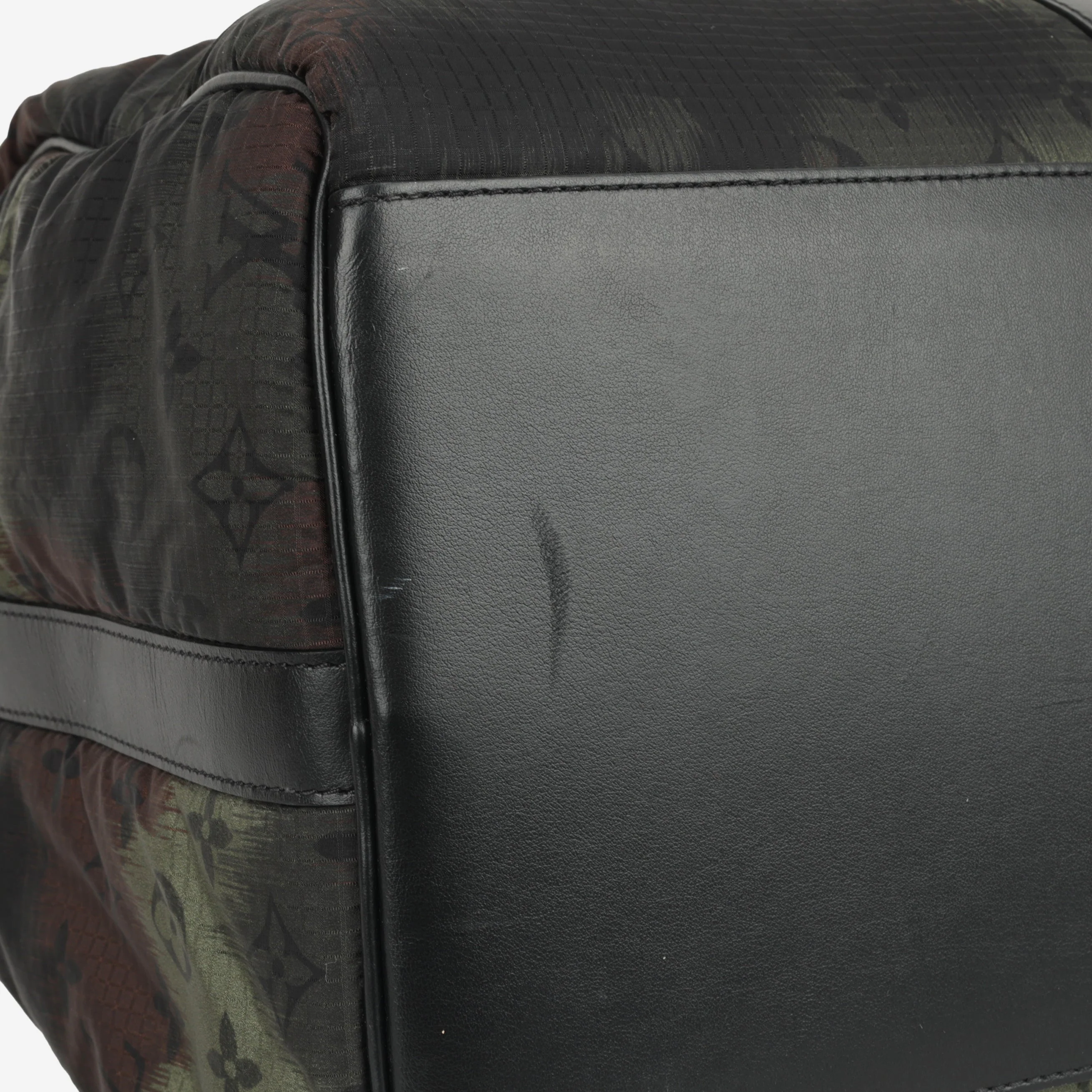 Louis Vuitton Virgil Abloh Keepall 50 - Camouflage Nylon - Image 6