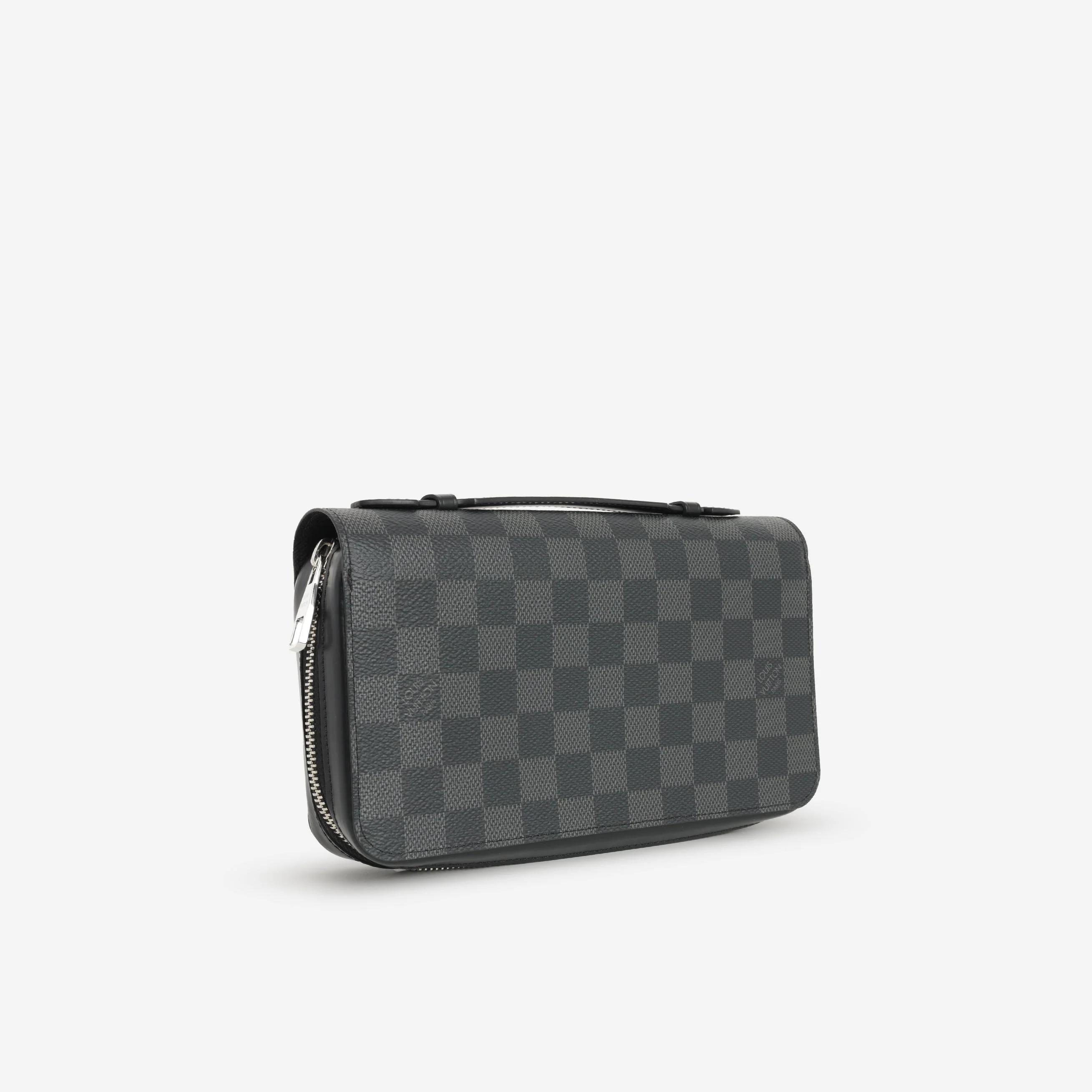 Louis Vuitton Zippy XL Wallet - Damier Graphite Canvas | Silver Hardware - Image 2