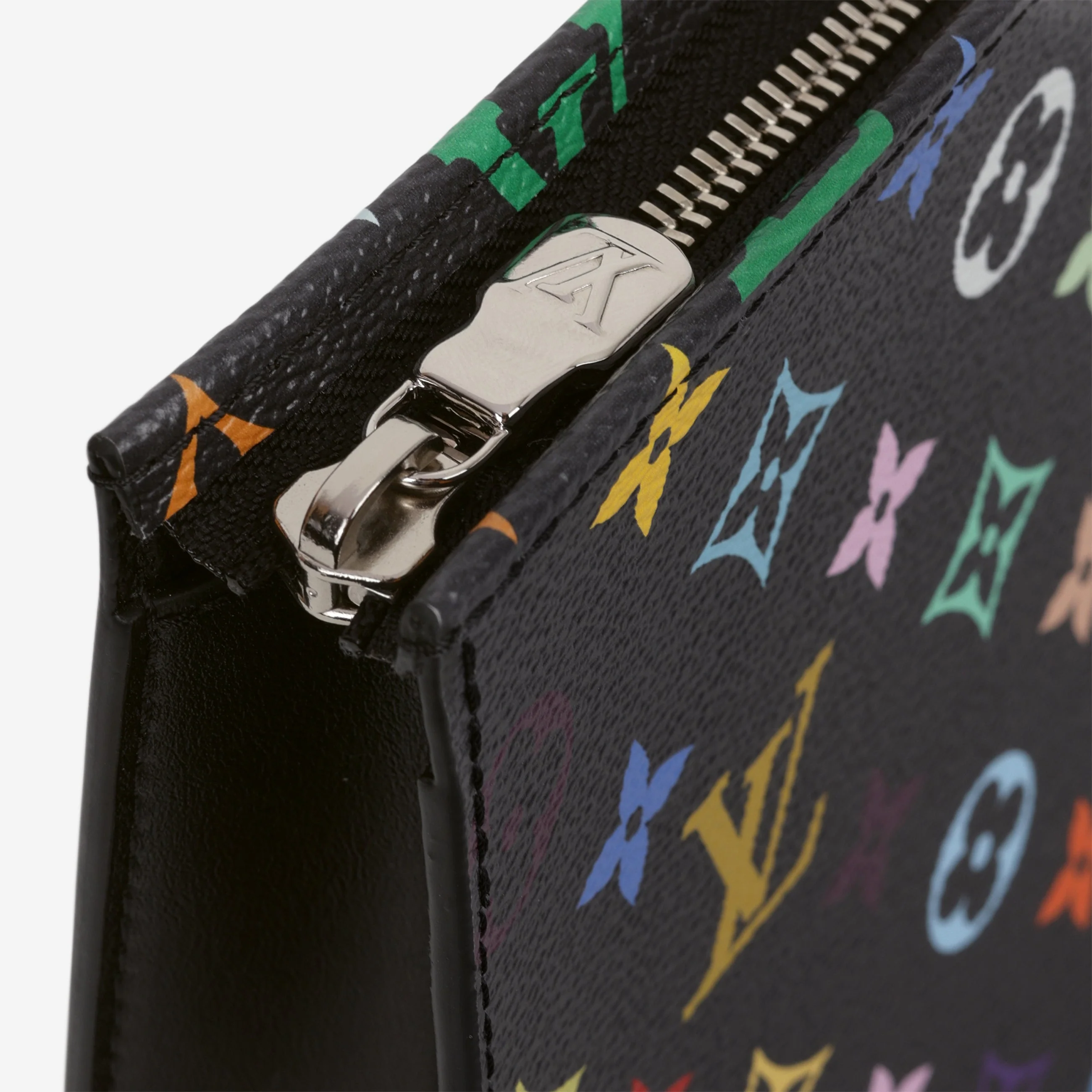 Louis Vuitton LV x TM 20th Anniversary Toiletry Pouch 26 - Multicolore Monogram | Silver Hardware - Image 6