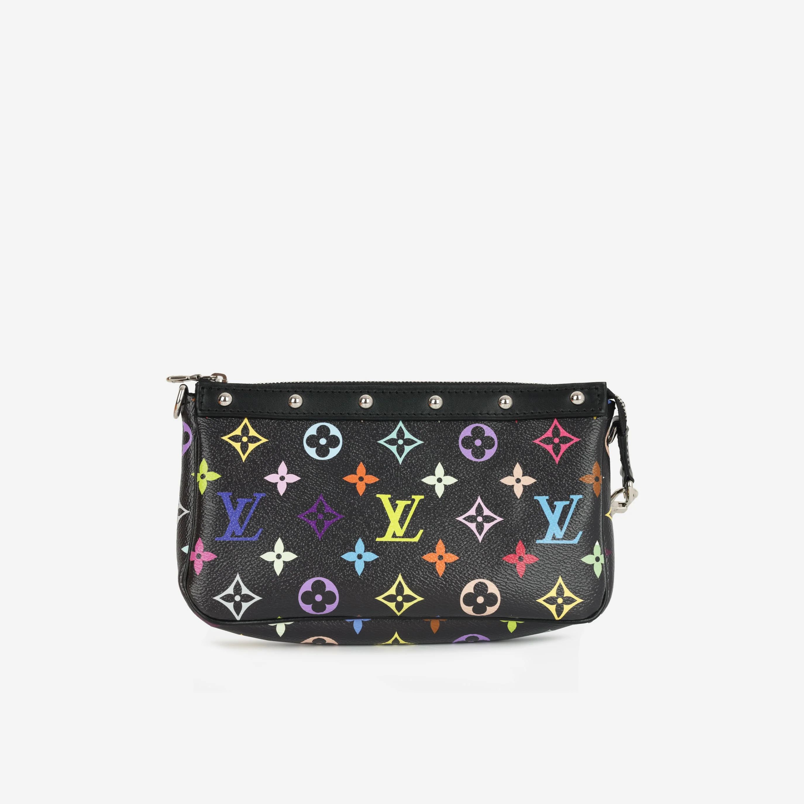 Louis Vuitton LV x TM Pochette Accessoires - Black Multicolore | Silver Hardware - Image 2
