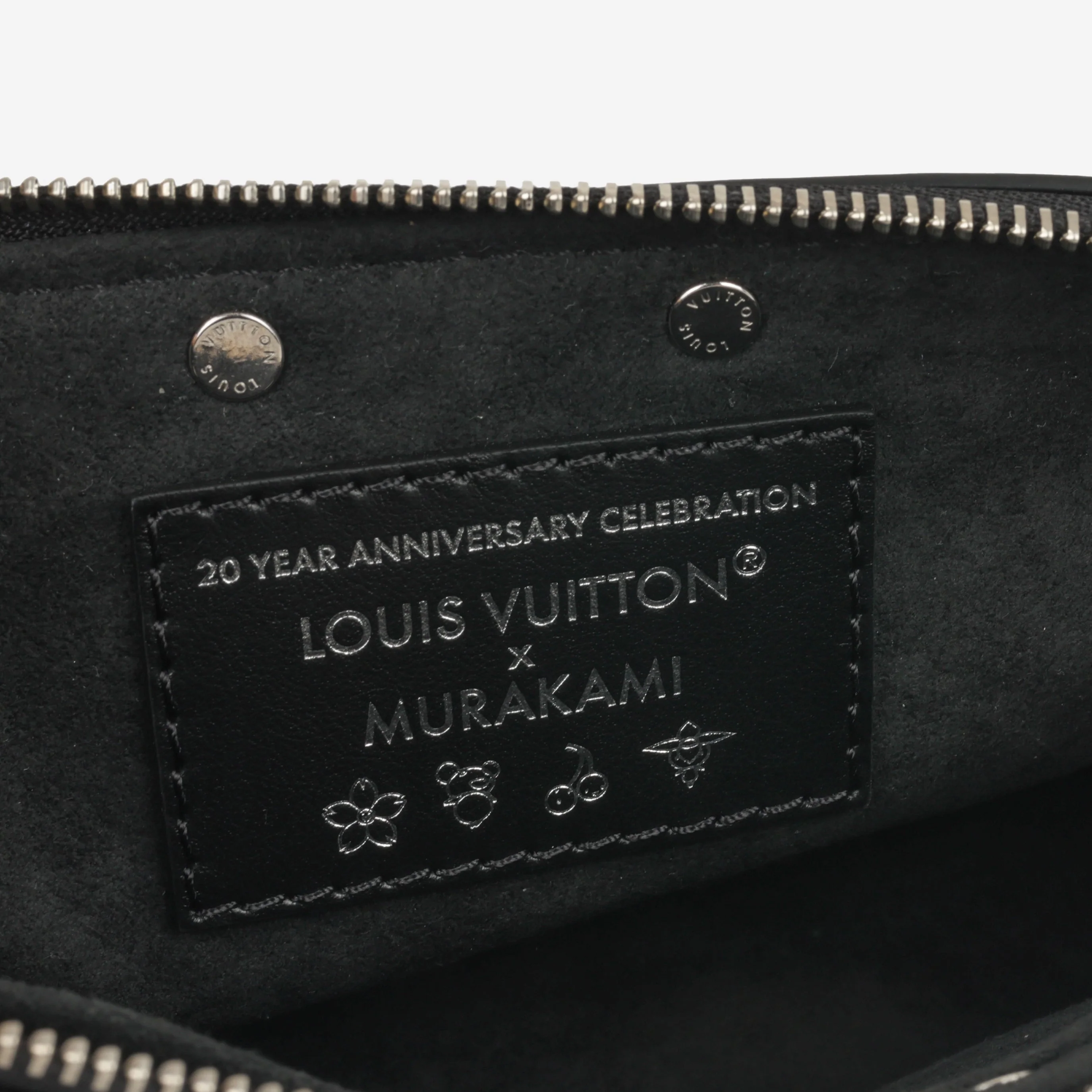 Louis Vuitton LV x TM Pochette Accessoires - Black Multicolore | Silver Hardware - Image 3