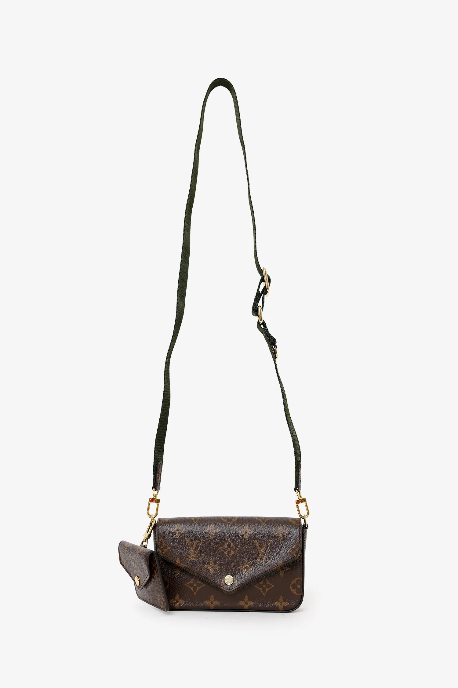 Louis Vuitton Monogram Canvas Félicie Strap & Go Crossbody - Image 6
