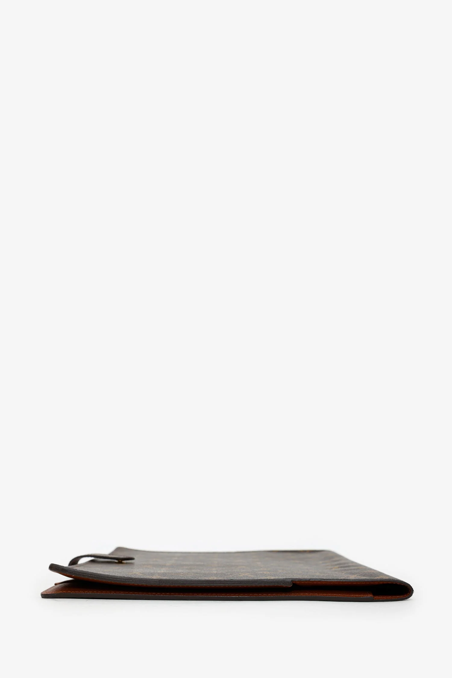 Louis Vuitton Monogram Canvas Large Desk A4 Bloc Agenda/Notebook Cover With Initial - Image 5