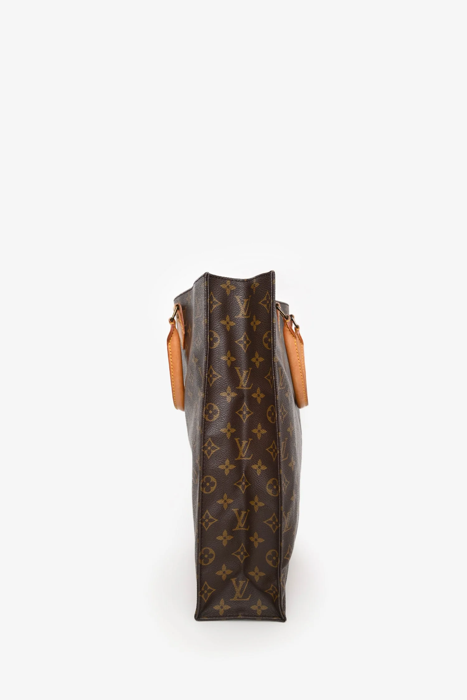 Louis Vuitton Monogram Coated Canvas 'Sac Plat' PM Tote Bag - Image 4