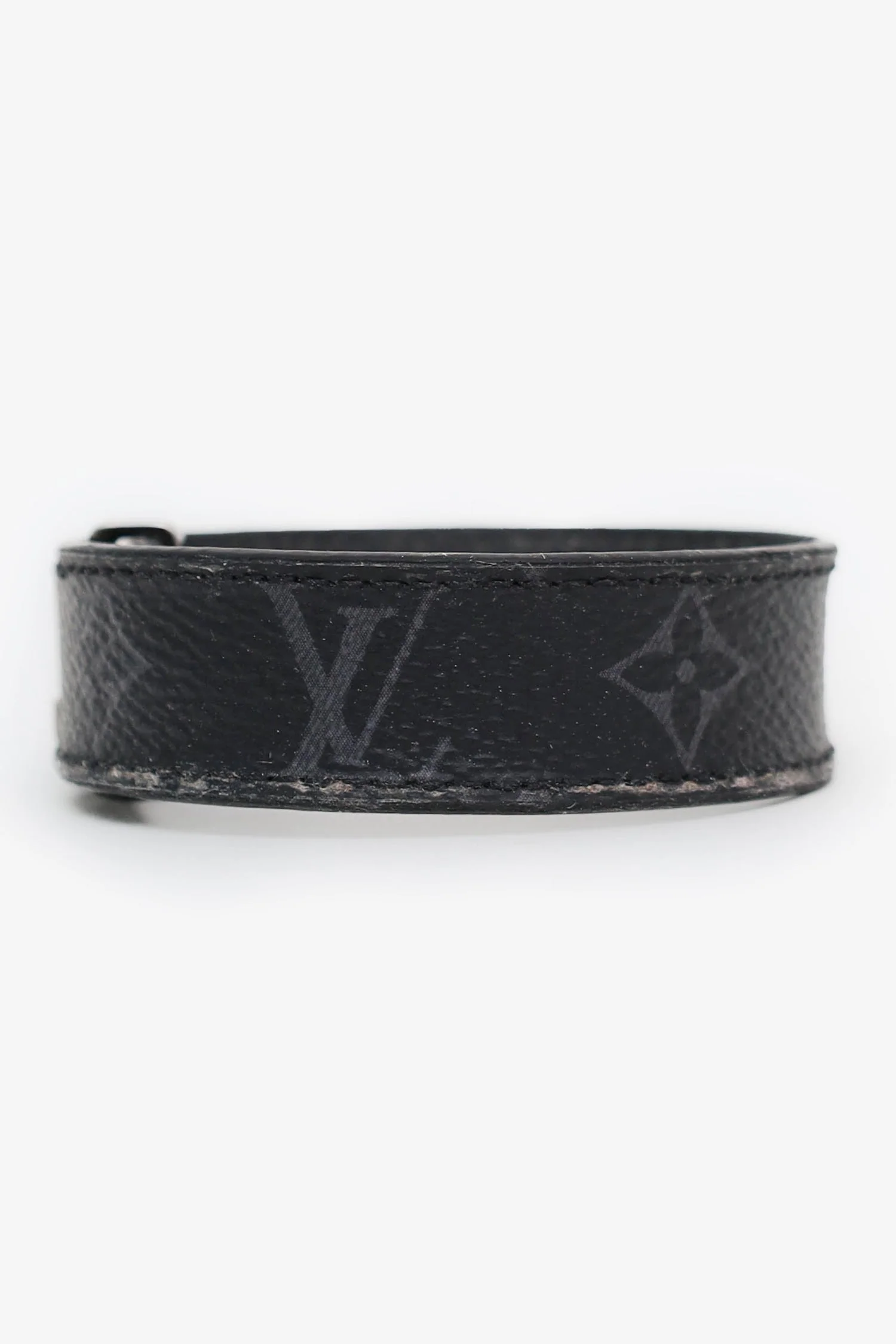 Louis Vuitton Monogram Eclipse Bracelet Mens - Image 2