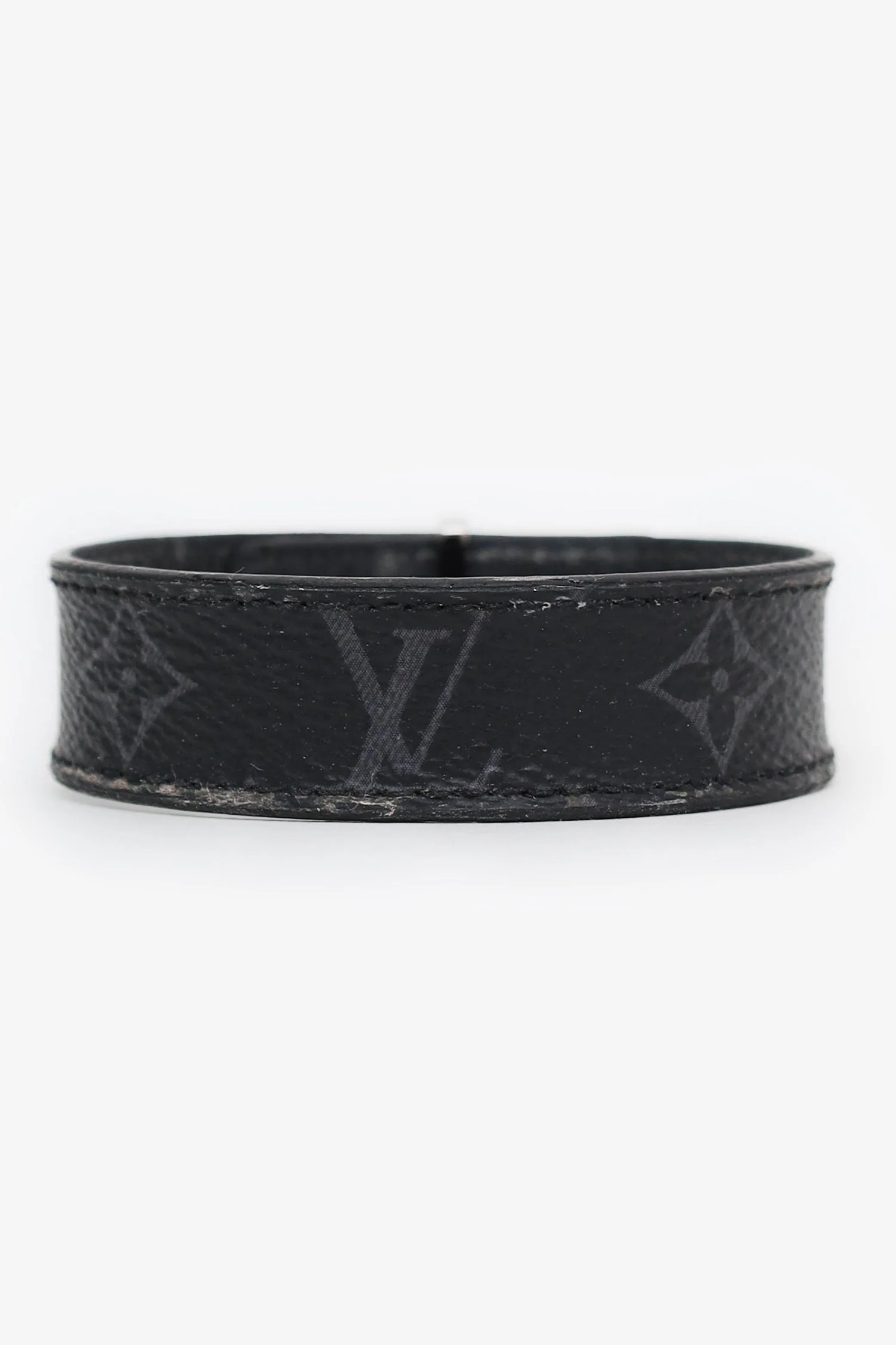 Louis Vuitton Monogram Eclipse Bracelet Mens - Image 3