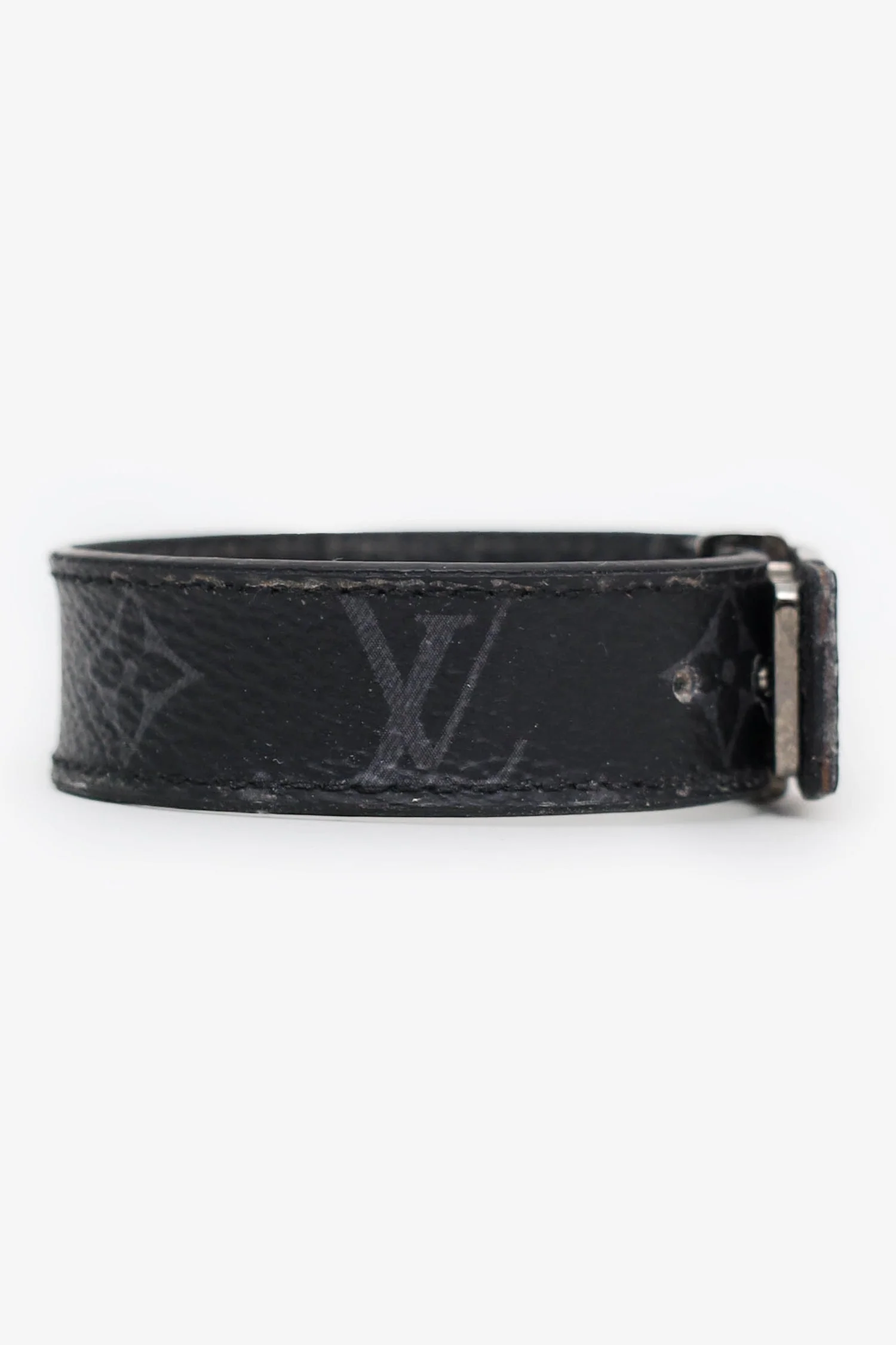 Louis Vuitton Monogram Eclipse Bracelet Mens - Image 4