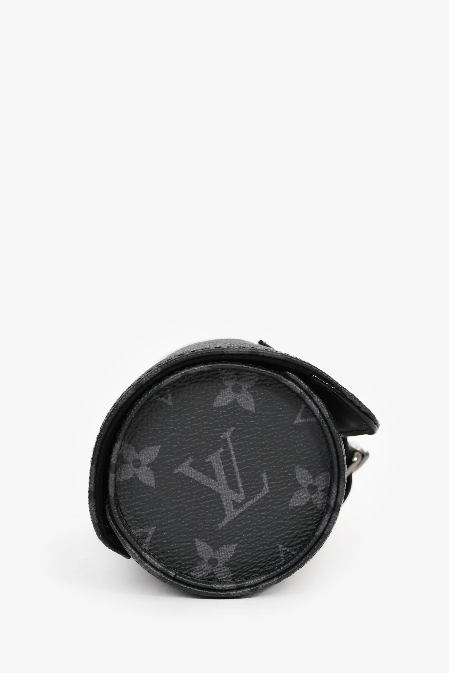 Louis Vuitton Monogram Eclipse Canvas 3 Watch Case - Image 3