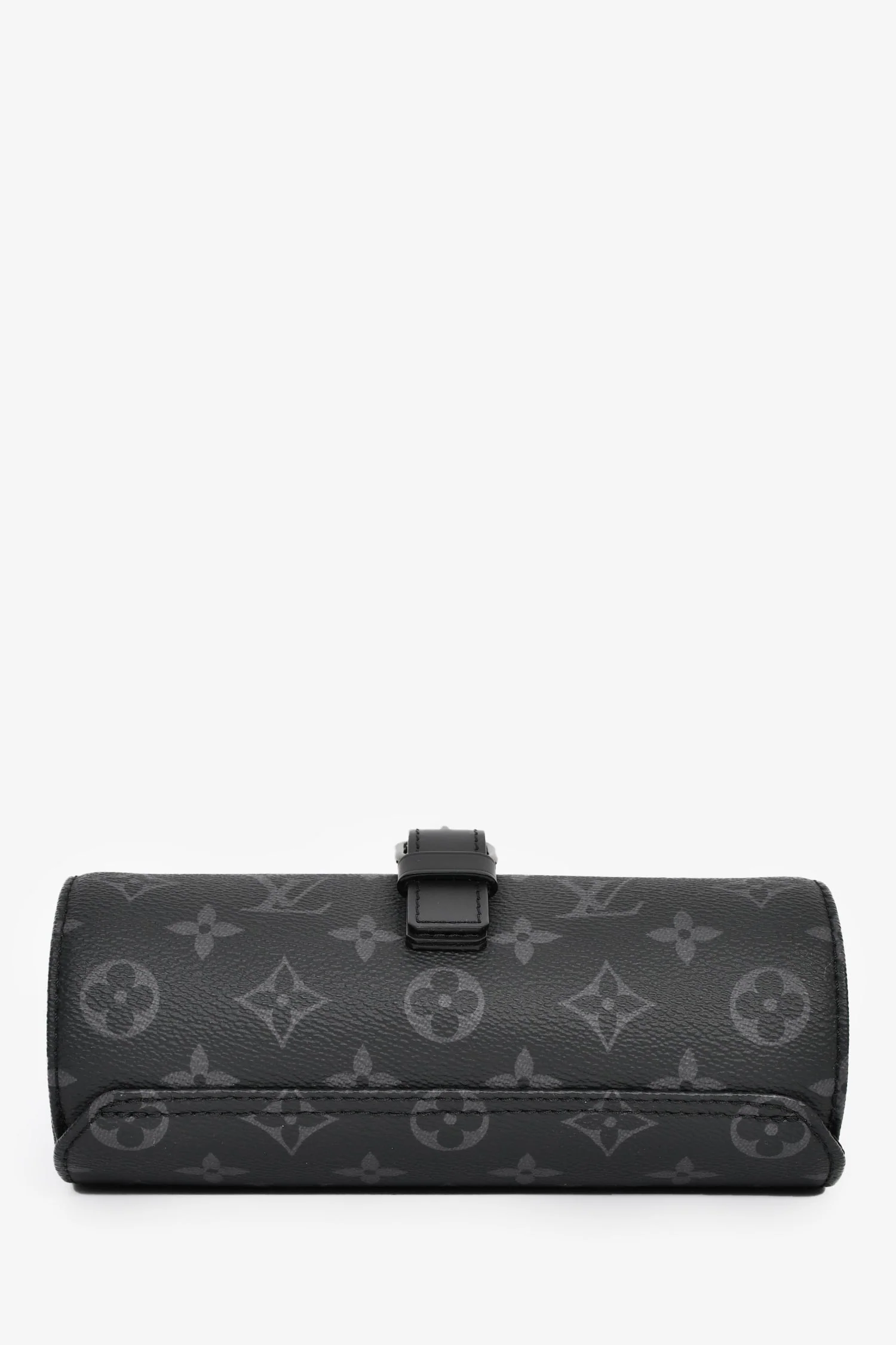 Louis Vuitton Monogram Eclipse Canvas 3 Watch Case - Image 5