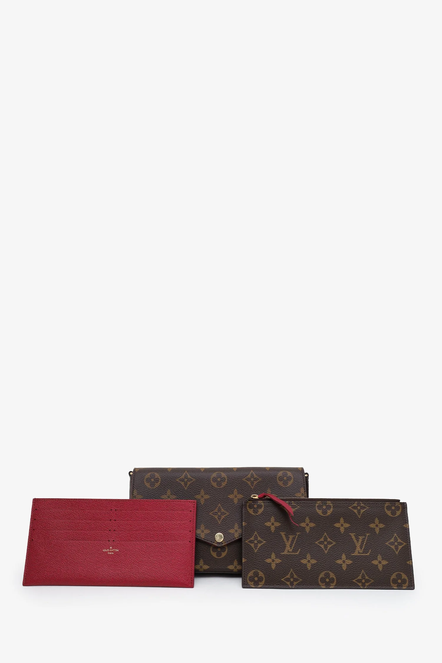 Louis Vuitton Monogram Felicie' Pochette With Inserts - Image 2