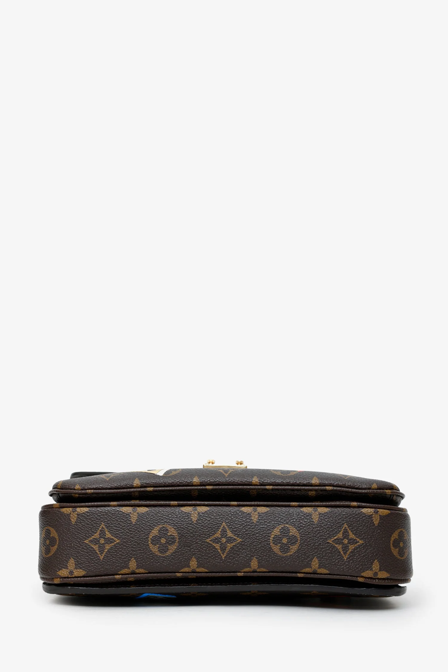 Louis Vuitton Monogram 'Love Lock' Pochette Metis Bag With Strap - Image 5