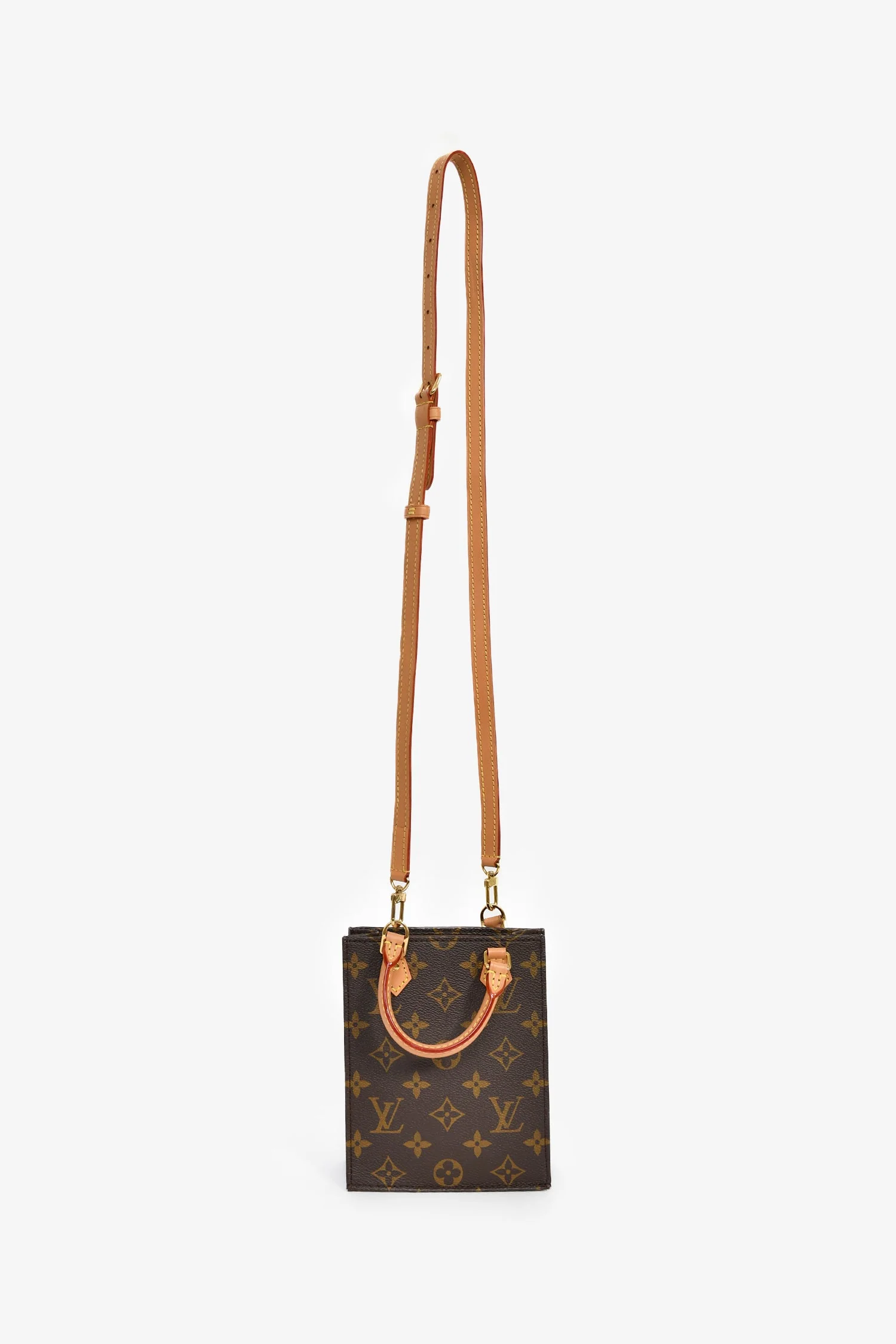 Louis Vuitton Monogram Petit Sac Plat - Image 7