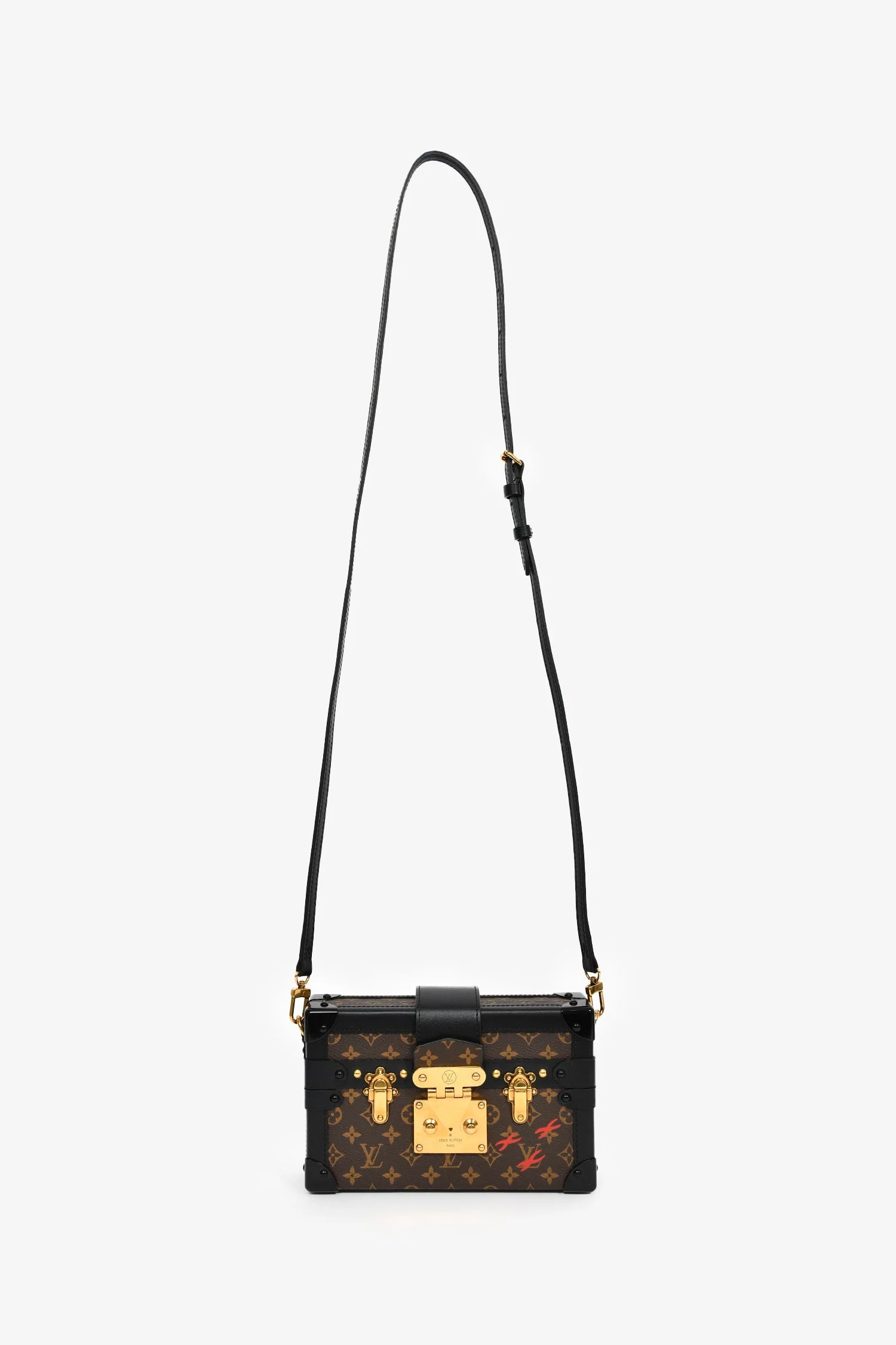 Louis Vuitton Monogram 'Petite Malle' Crossbody Bag - Image 8