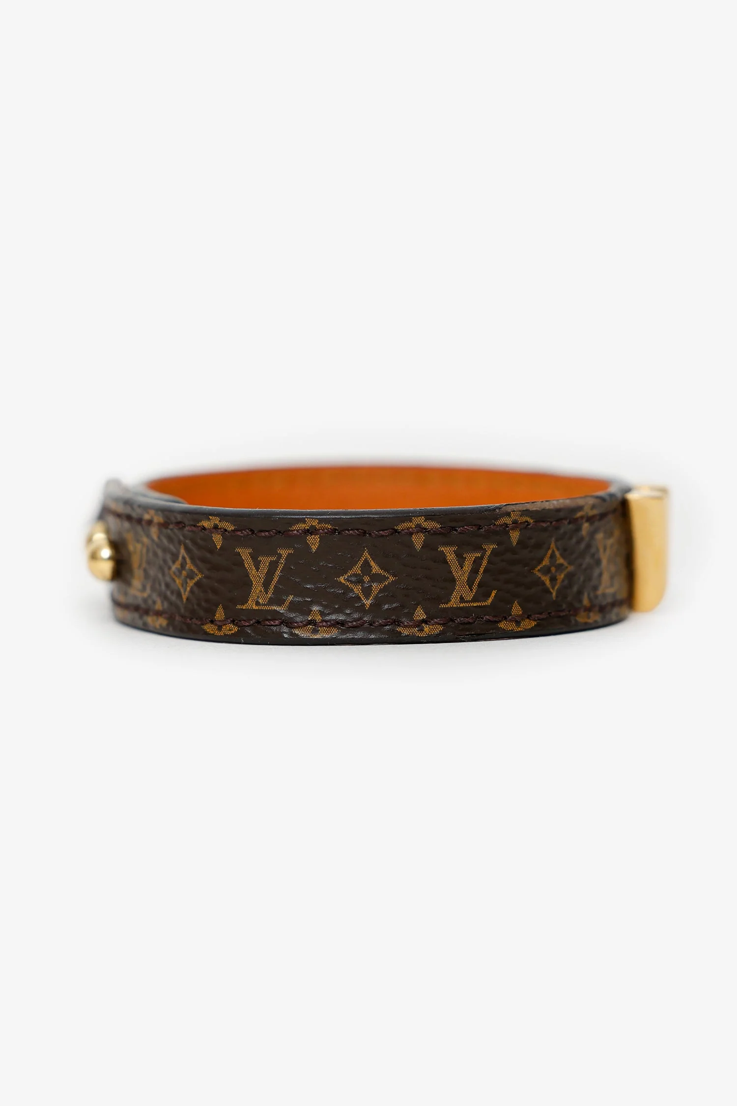 Louis Vuitton Monogram 'V' Logo Bracelet - Image 2