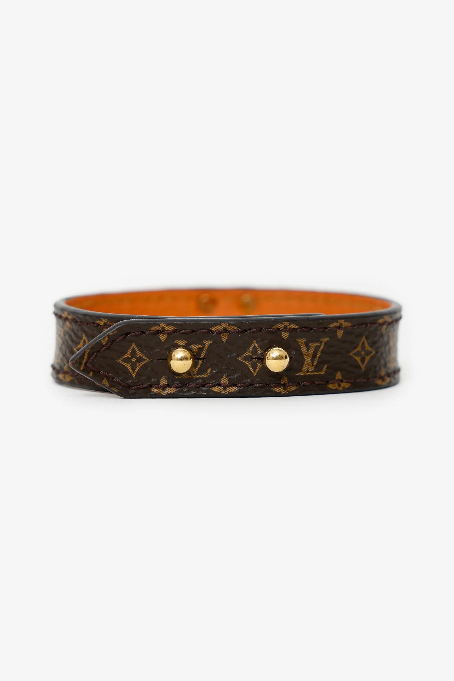 Louis Vuitton Monogram 'V' Logo Bracelet - Image 3