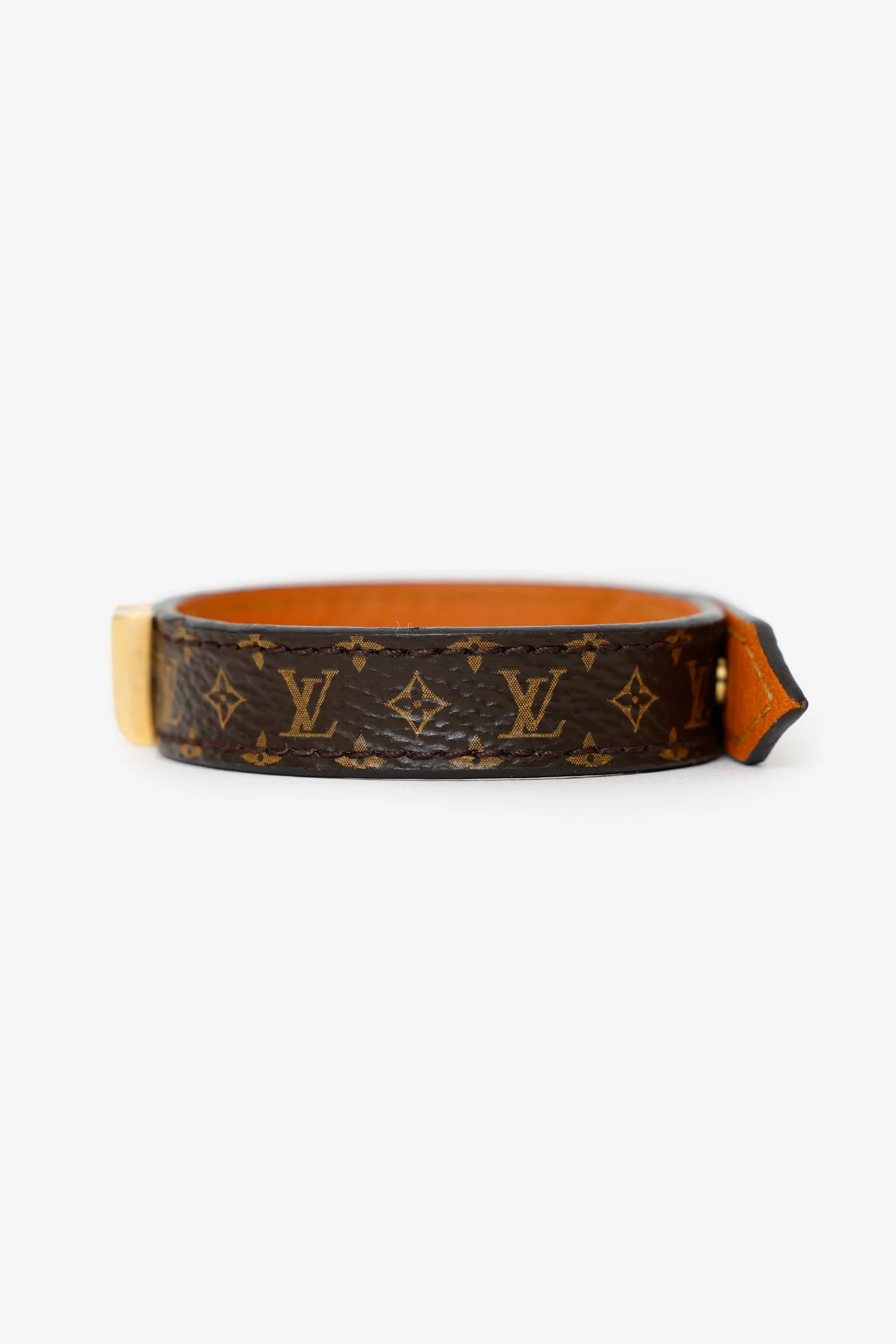 Louis Vuitton Monogram 'V' Logo Bracelet - Image 4