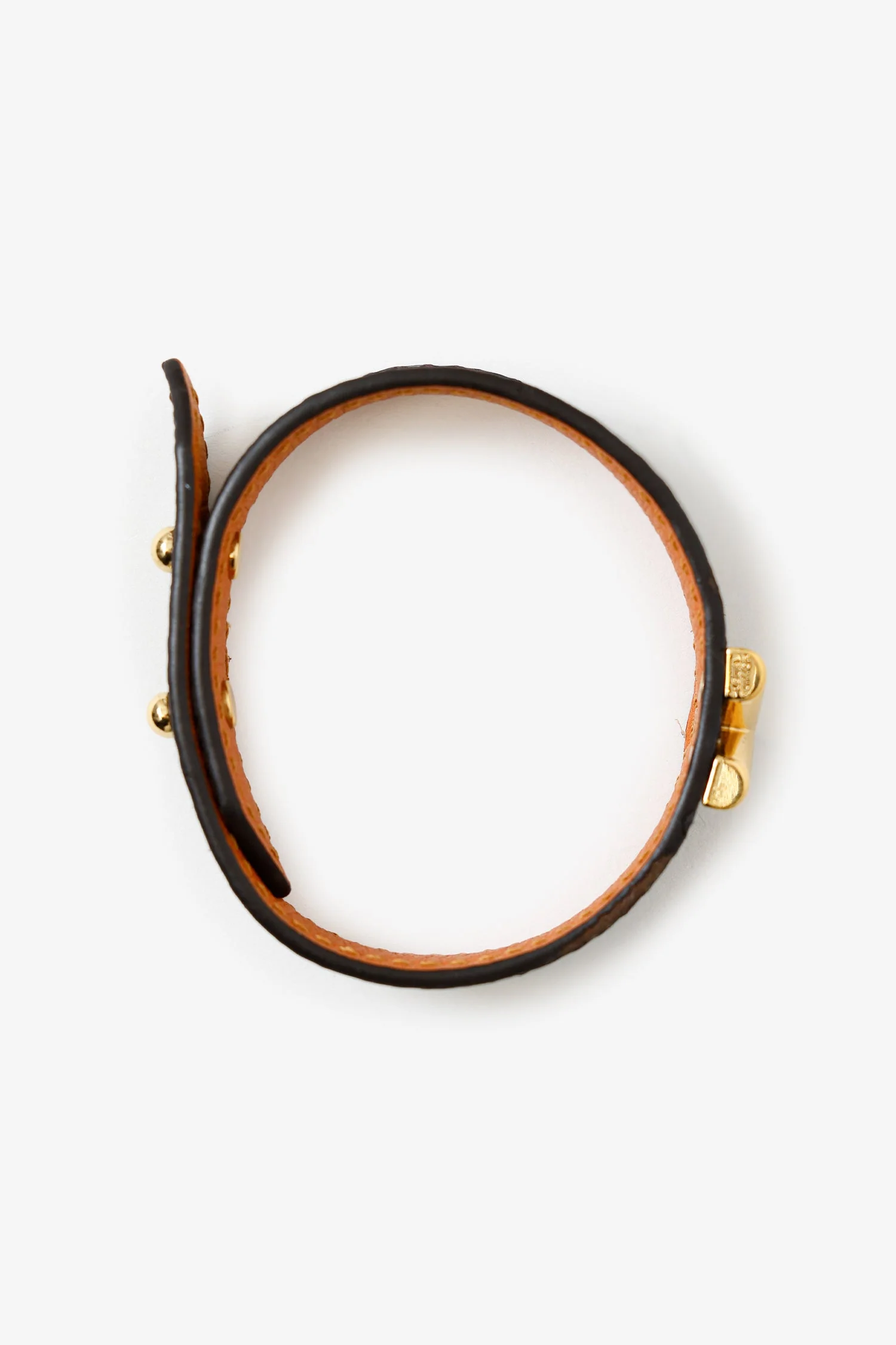 Louis Vuitton Monogram 'V' Logo Bracelet - Image 5
