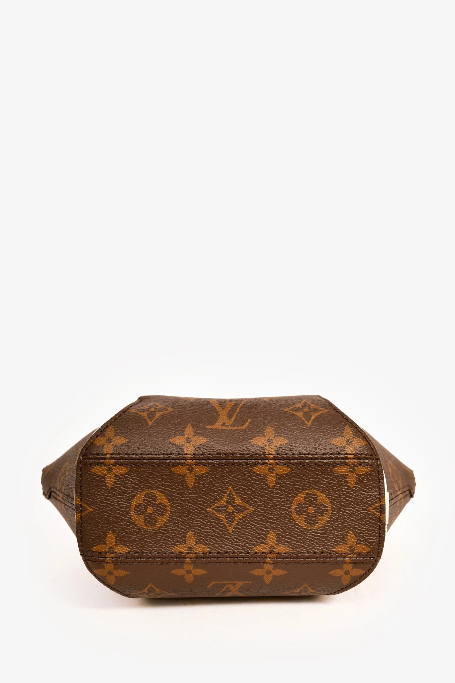 Louis Vuitton Monogram White Accent Leather 'Elipse BB' Top Handle with Strap - Image 4