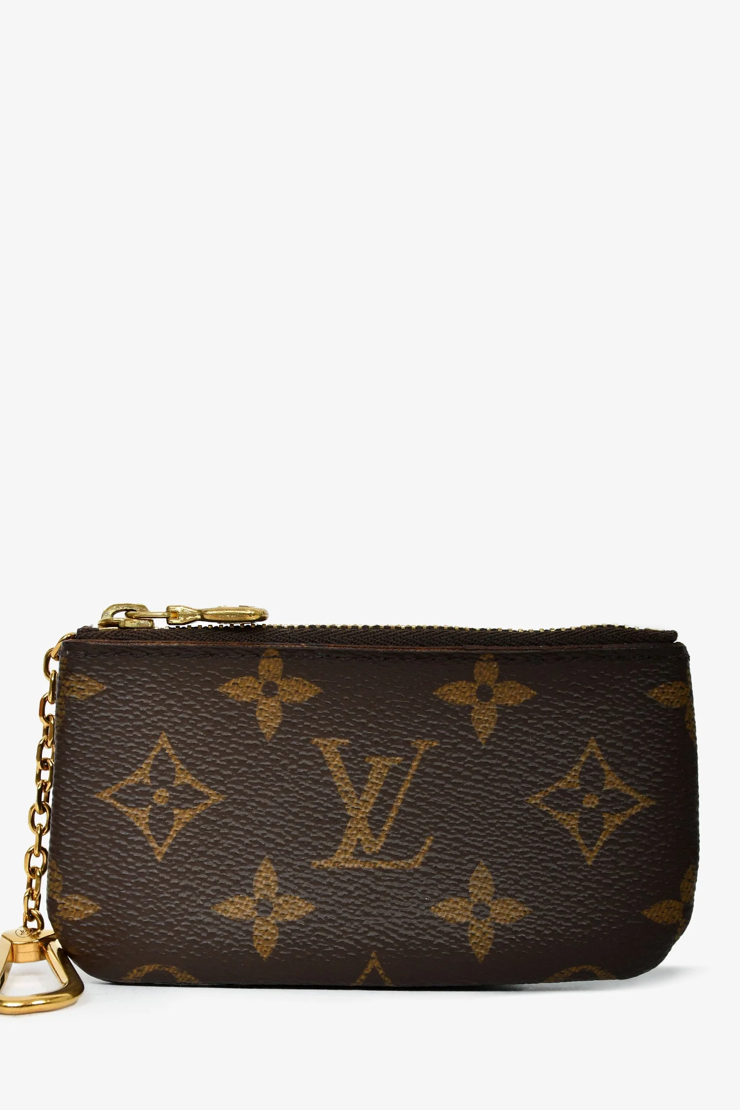 Louis Vuitton Monogram Zip Up Key Chain Pouch