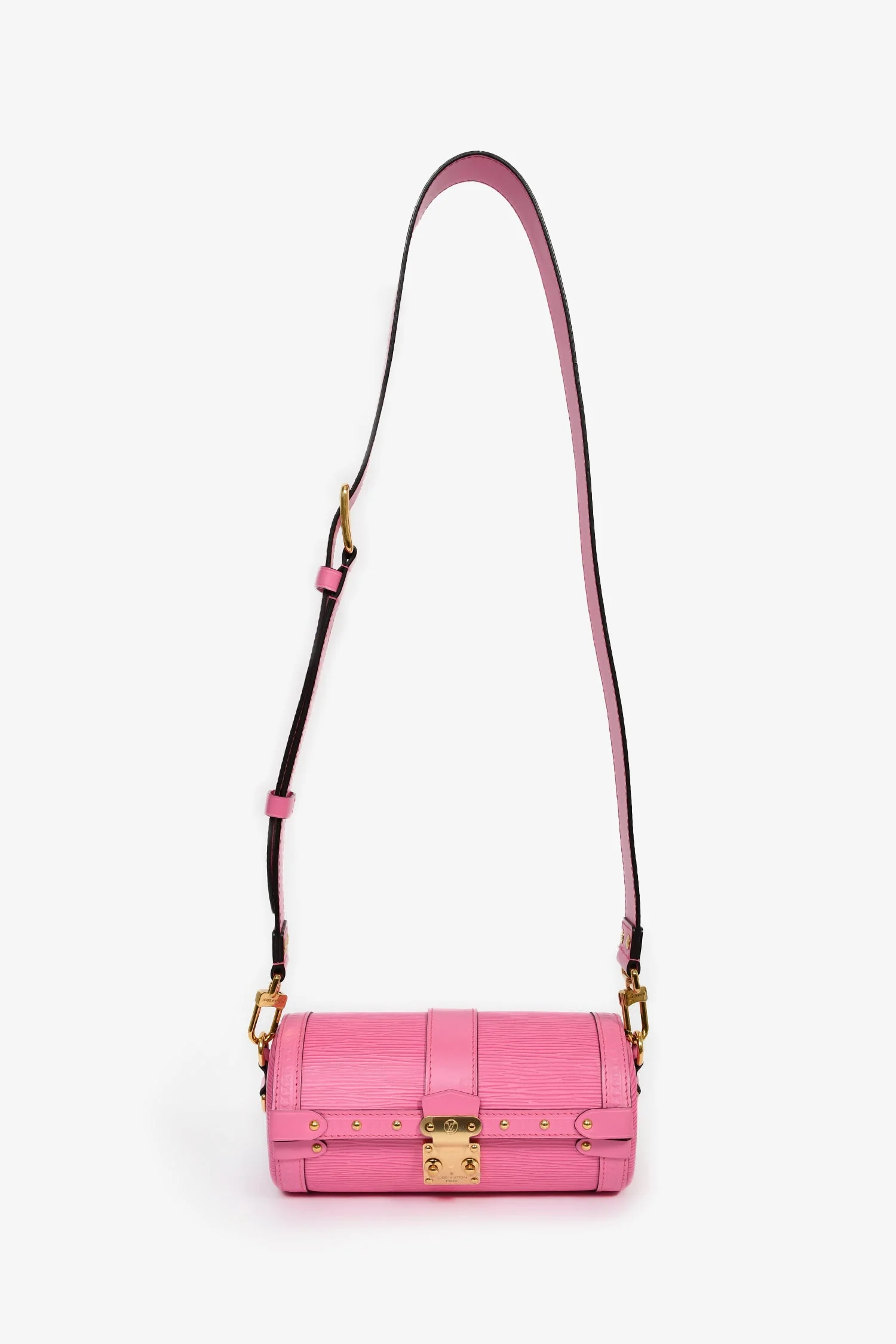 Louis Vuitton Pink Epi Leather Papillon Trunk - Image 7