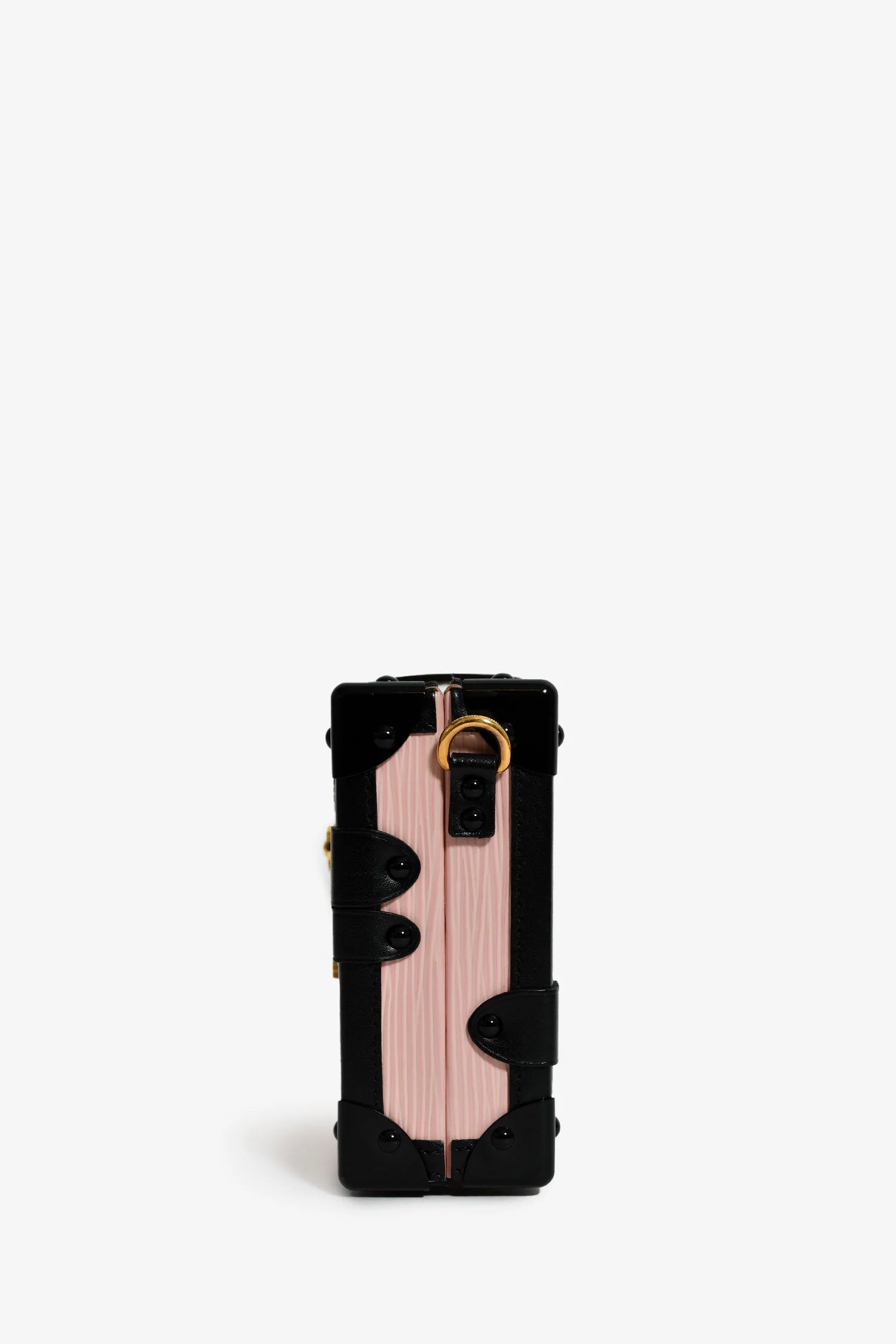 Louis Vuitton Pink Epi Leather 'Petit Malle' with Strap - Image 4