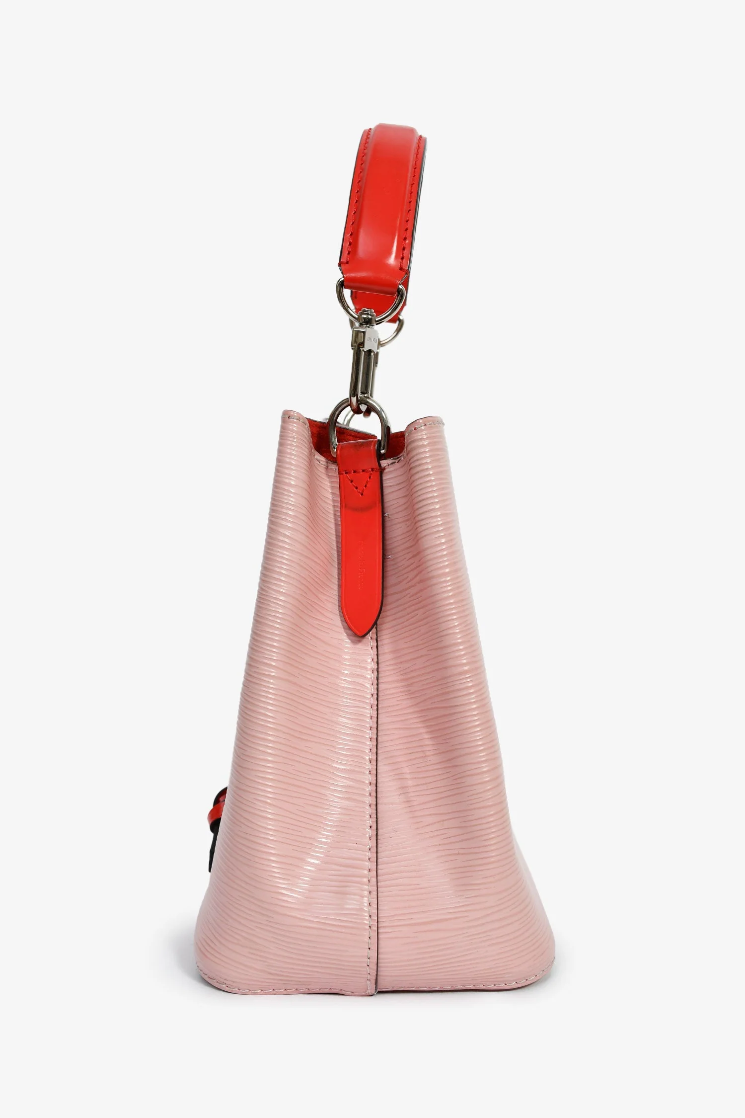 Louis Vuitton Pink/Red Epi Leather NeoNoe BB Top Handle with Strap - Image 4