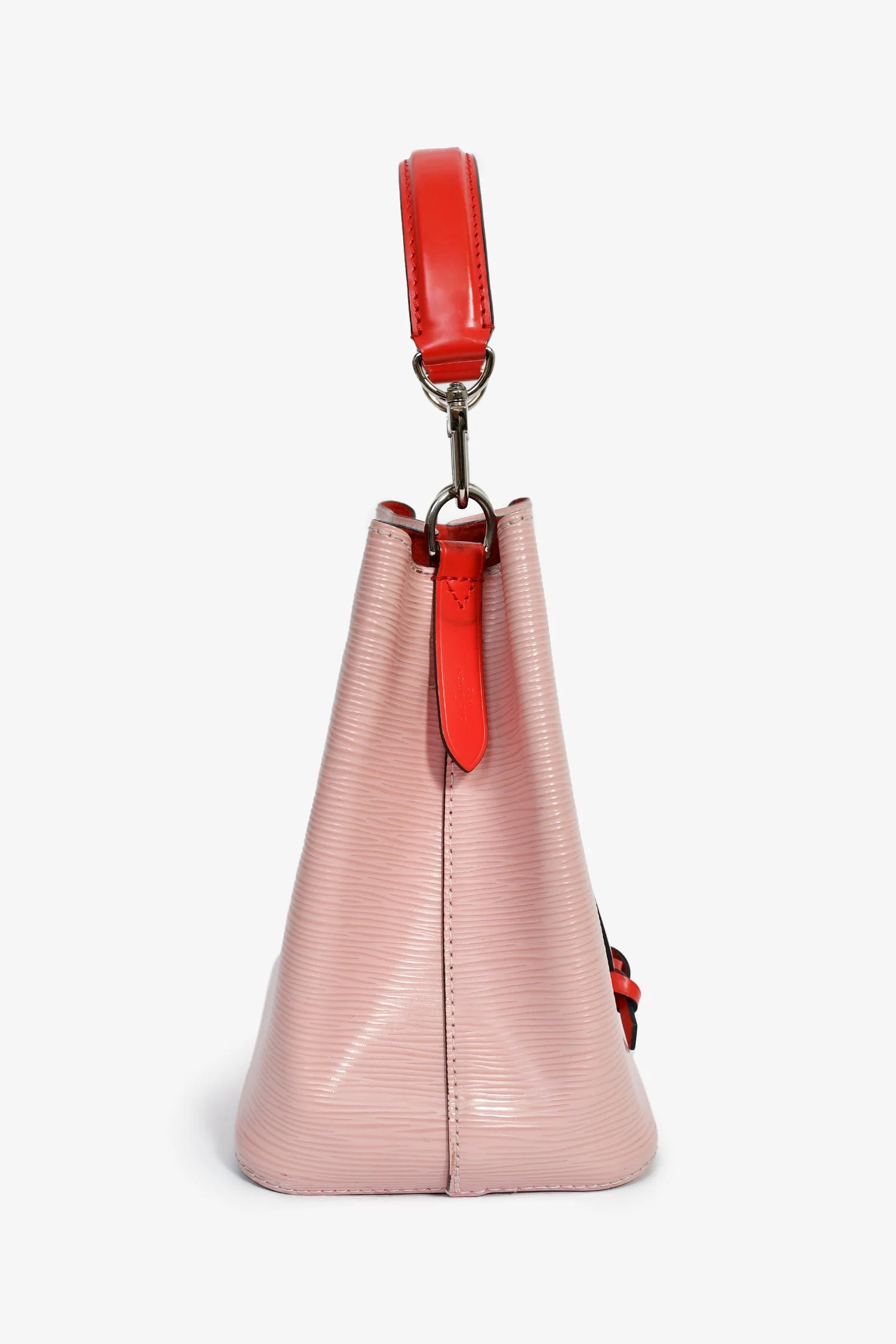 Louis Vuitton Pink/Red Epi Leather NeoNoe BB Top Handle with Strap - Image 3