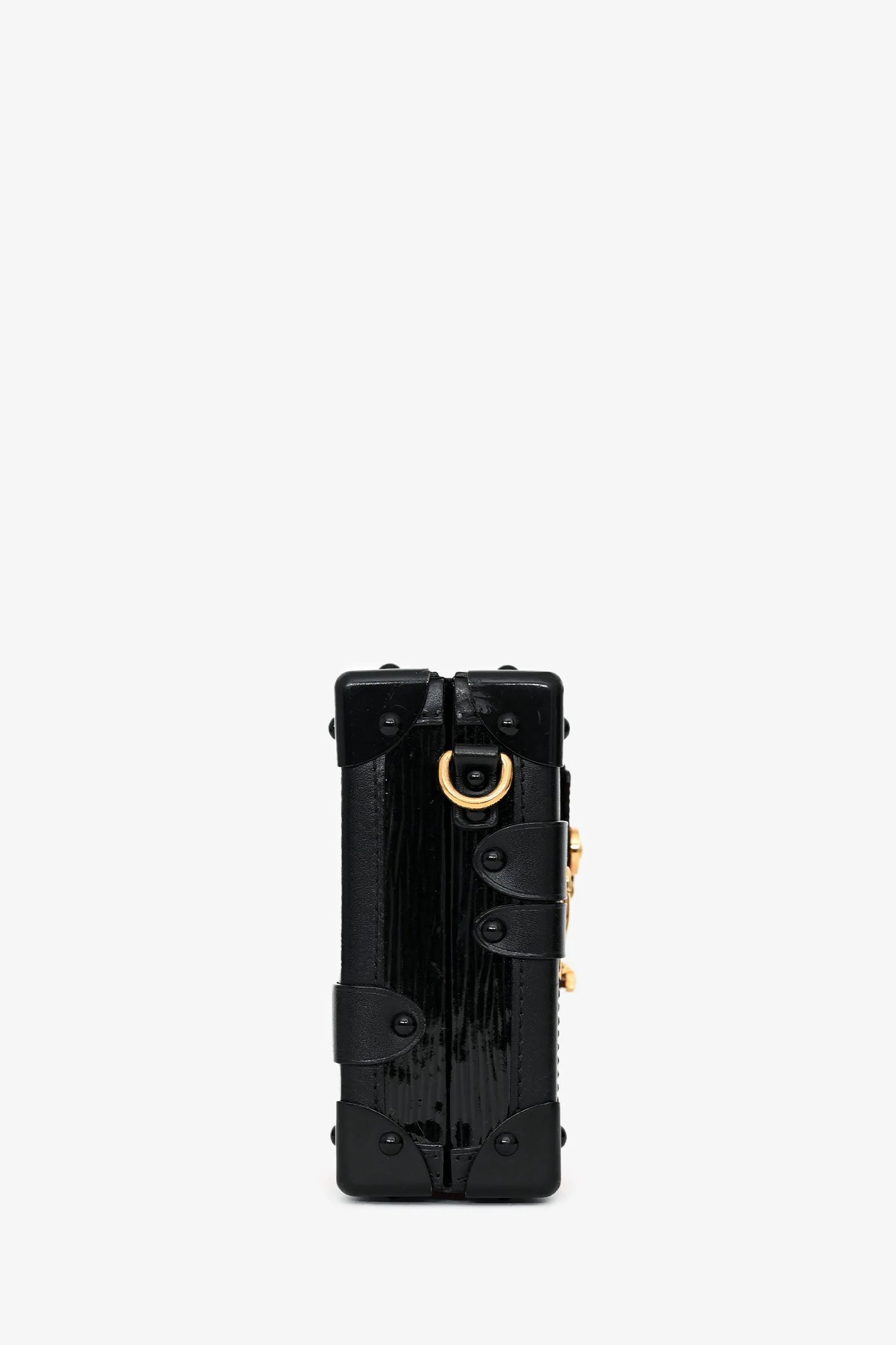 Louis Vuitton Red Epi Leather 'Petit Malle' with Strap - Image 3