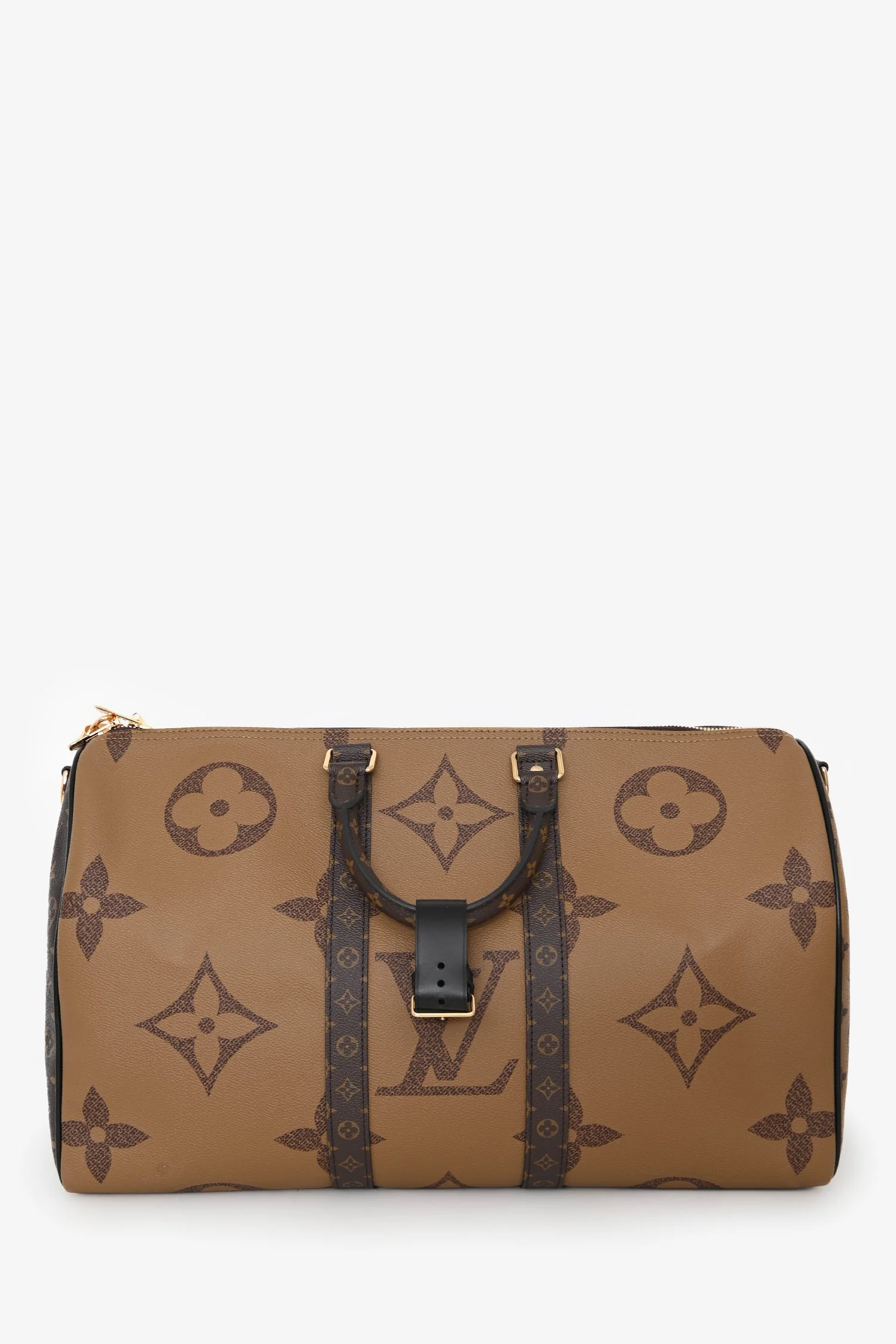 Louis Vuitton Reverse Monogram Keepall Bandoulière 45 with Strap - Image 2