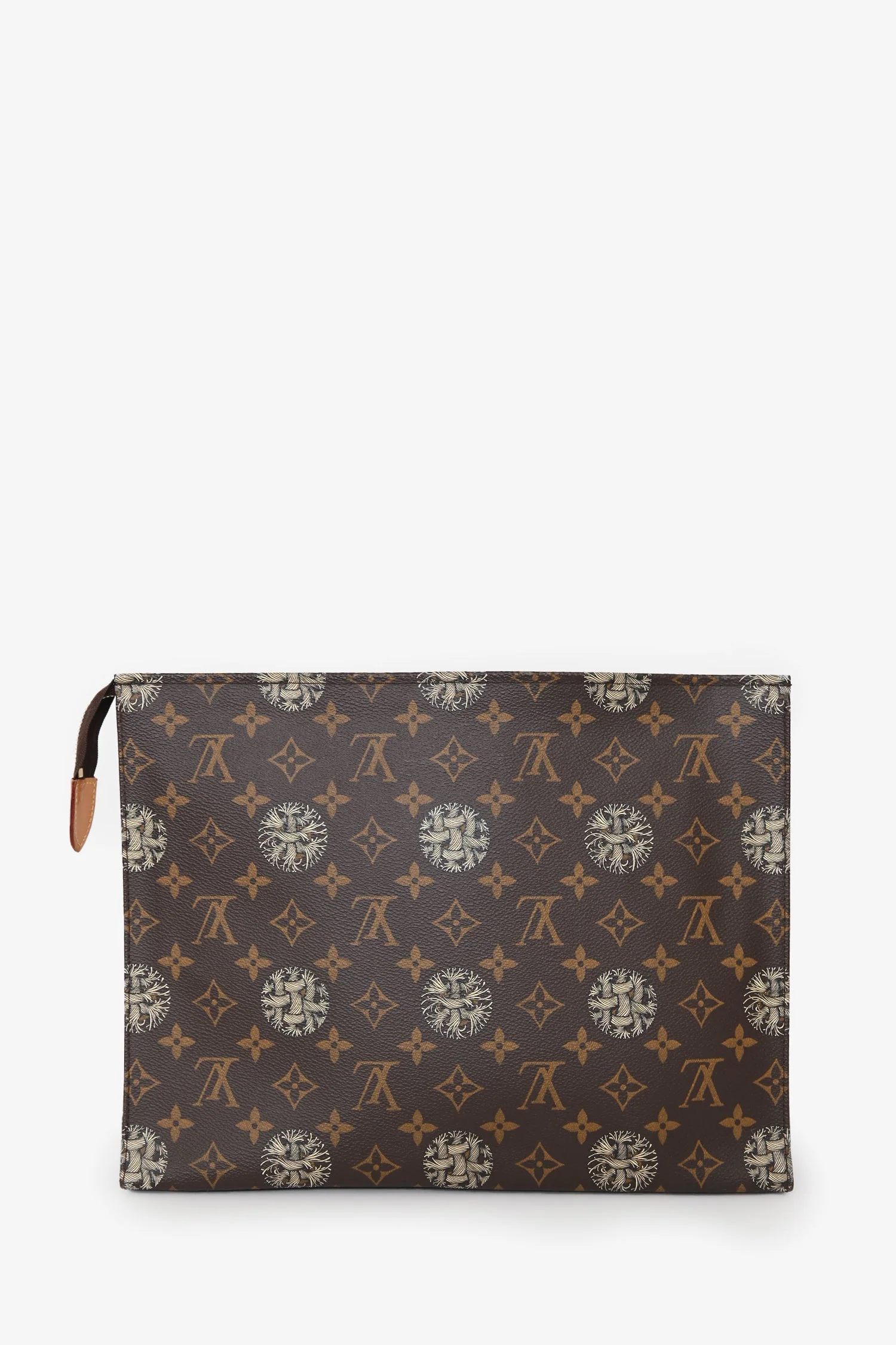Louis Vuitton Runway 2015 Monogram Nemeth Rope Pochette Voyage Clutch Bag - Image 2