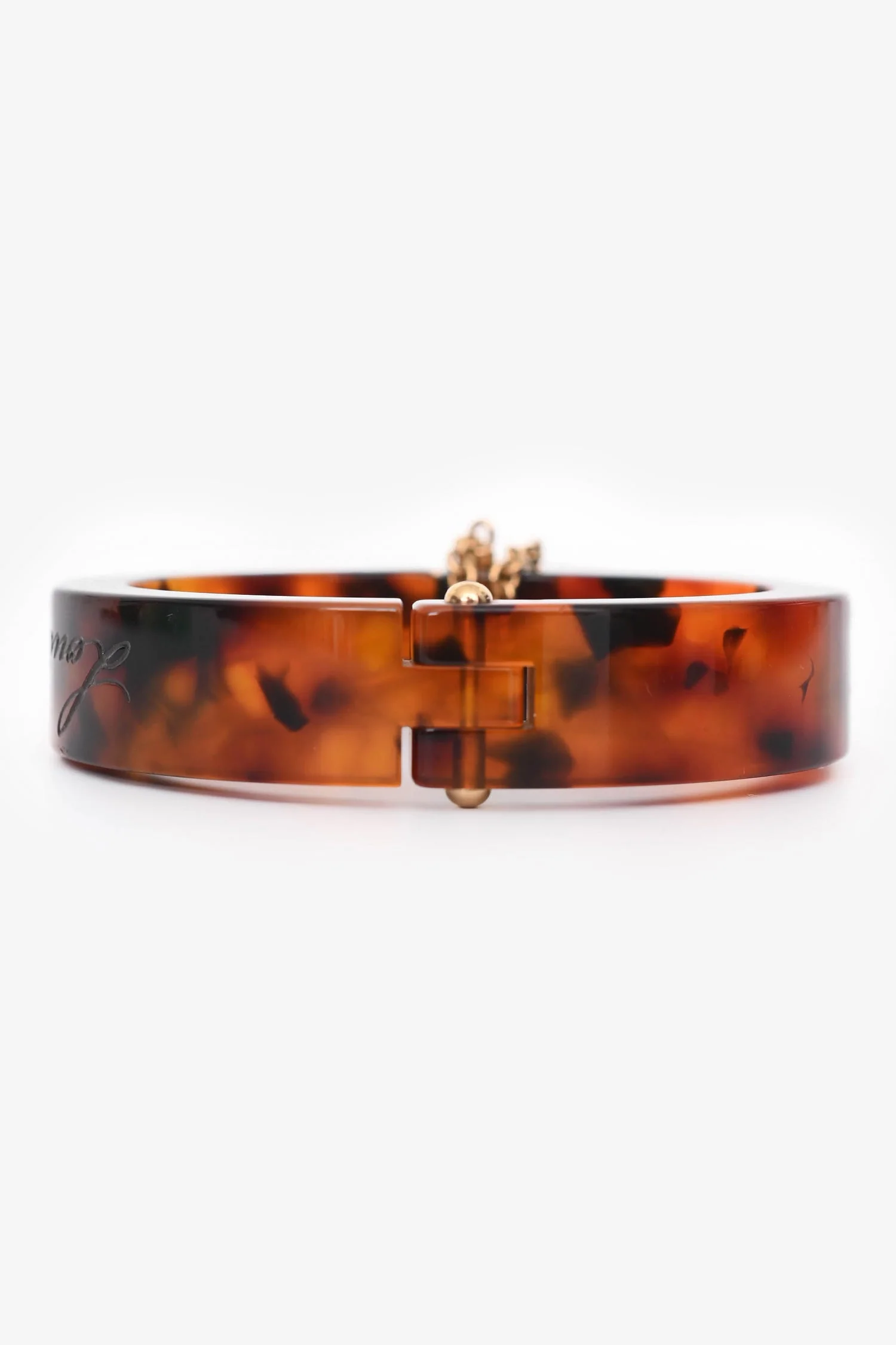 Louis Vuitton Tortoise Shell Cuff Bracelet - Image 3
