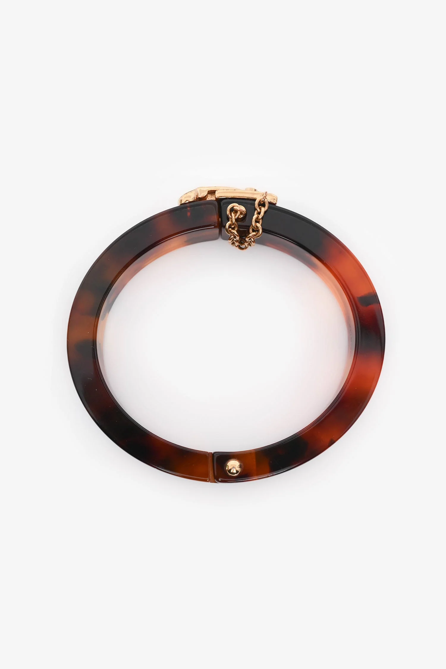 Louis Vuitton Tortoise Shell Cuff Bracelet - Image 5
