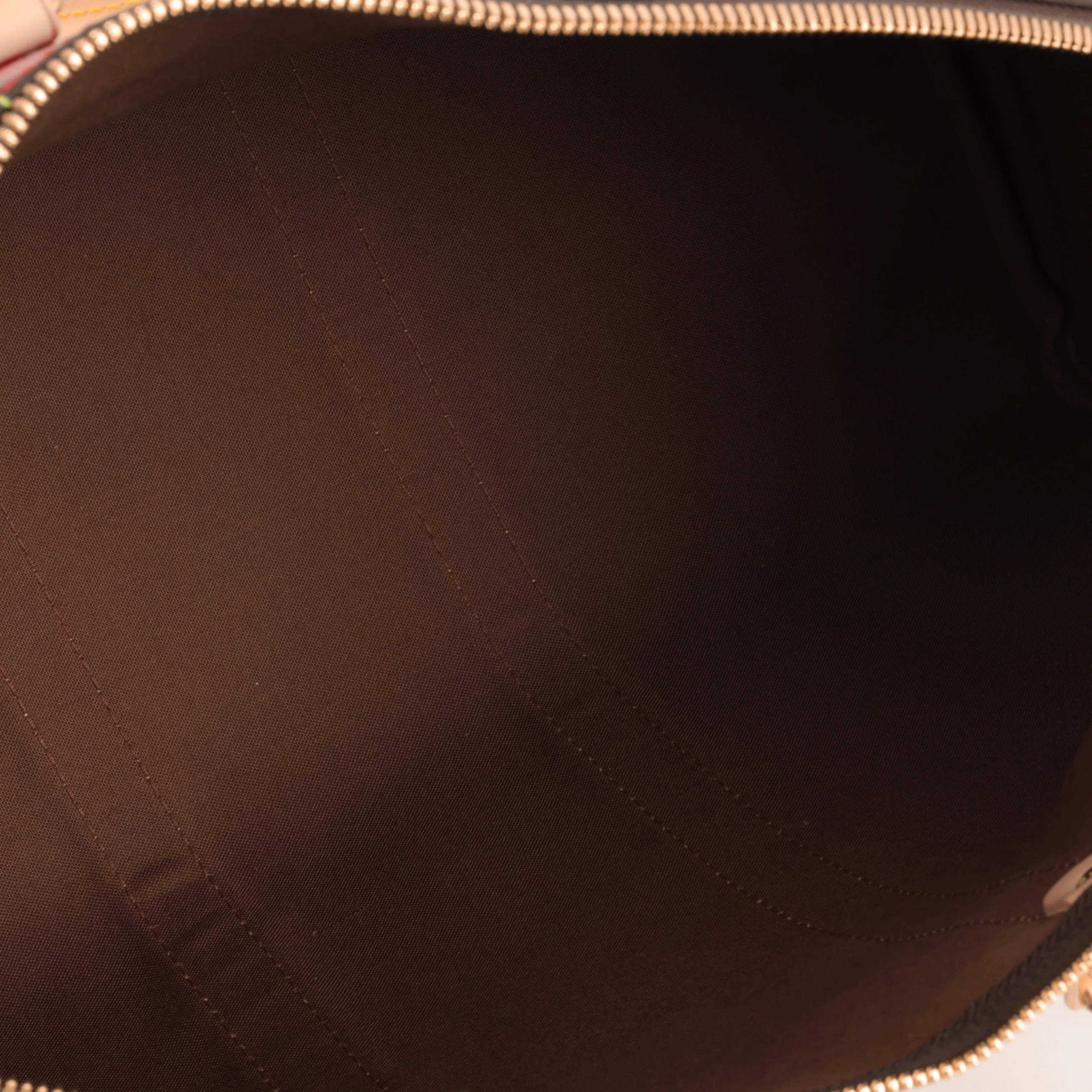 Vintage Louis Vuitton x TM Keepall Bandoulière 45 - Cerises Monogram | Gold Hardware - Image 5