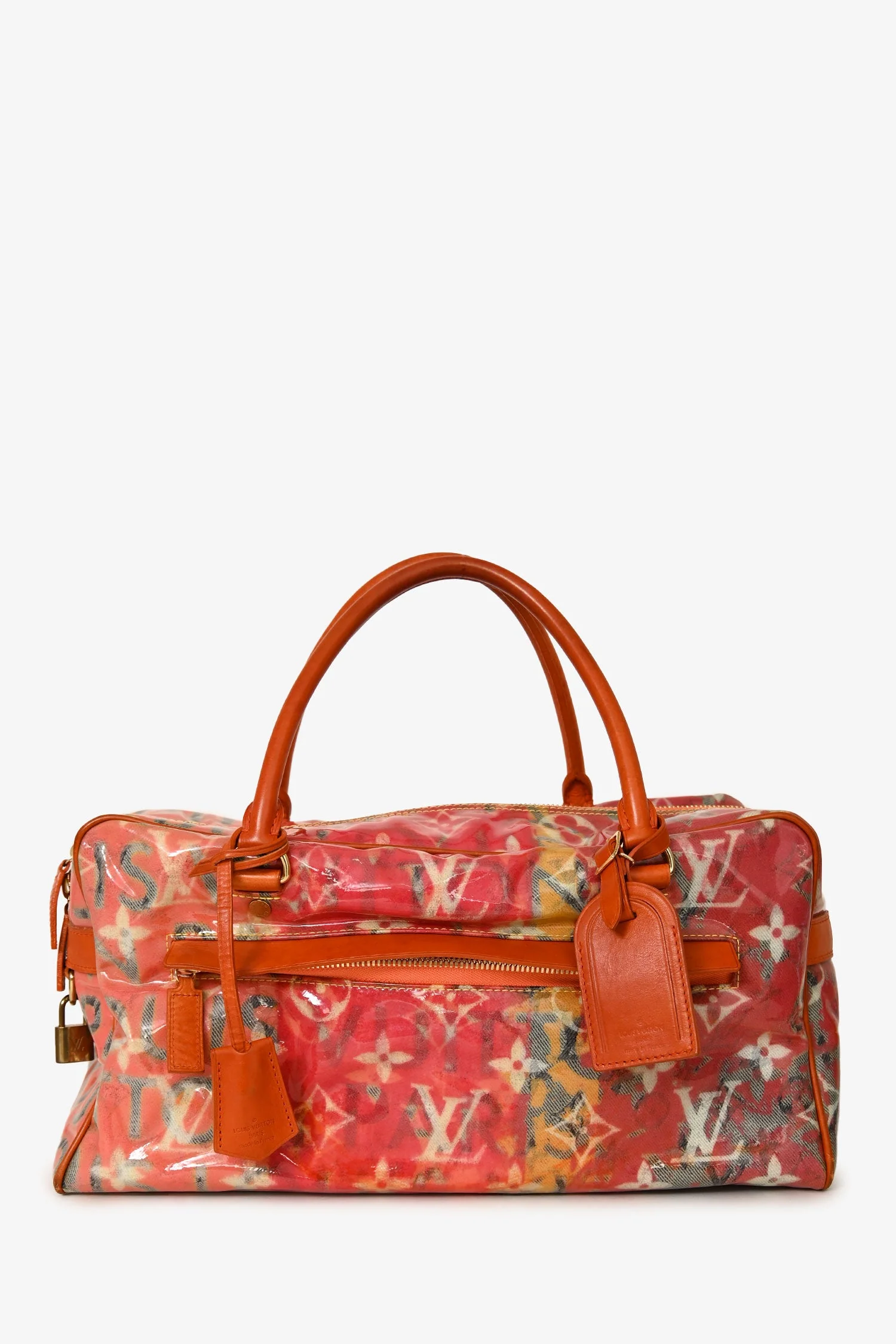 Louis Vuitton x Richard Prince 2008 Monogram Pulp Weekender PM - Image 2