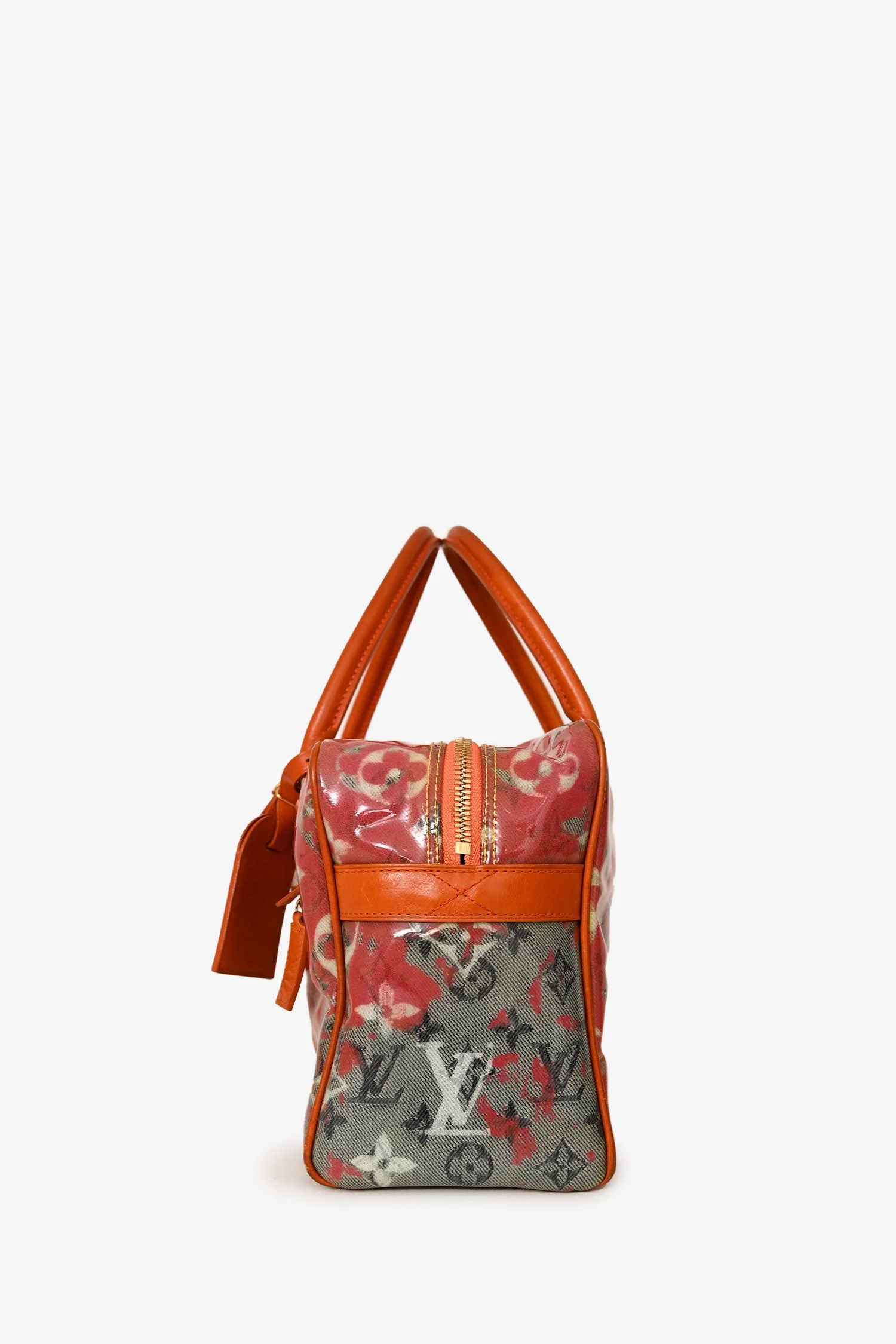 Louis Vuitton x Richard Prince 2008 Monogram Pulp Weekender PM - Image 4