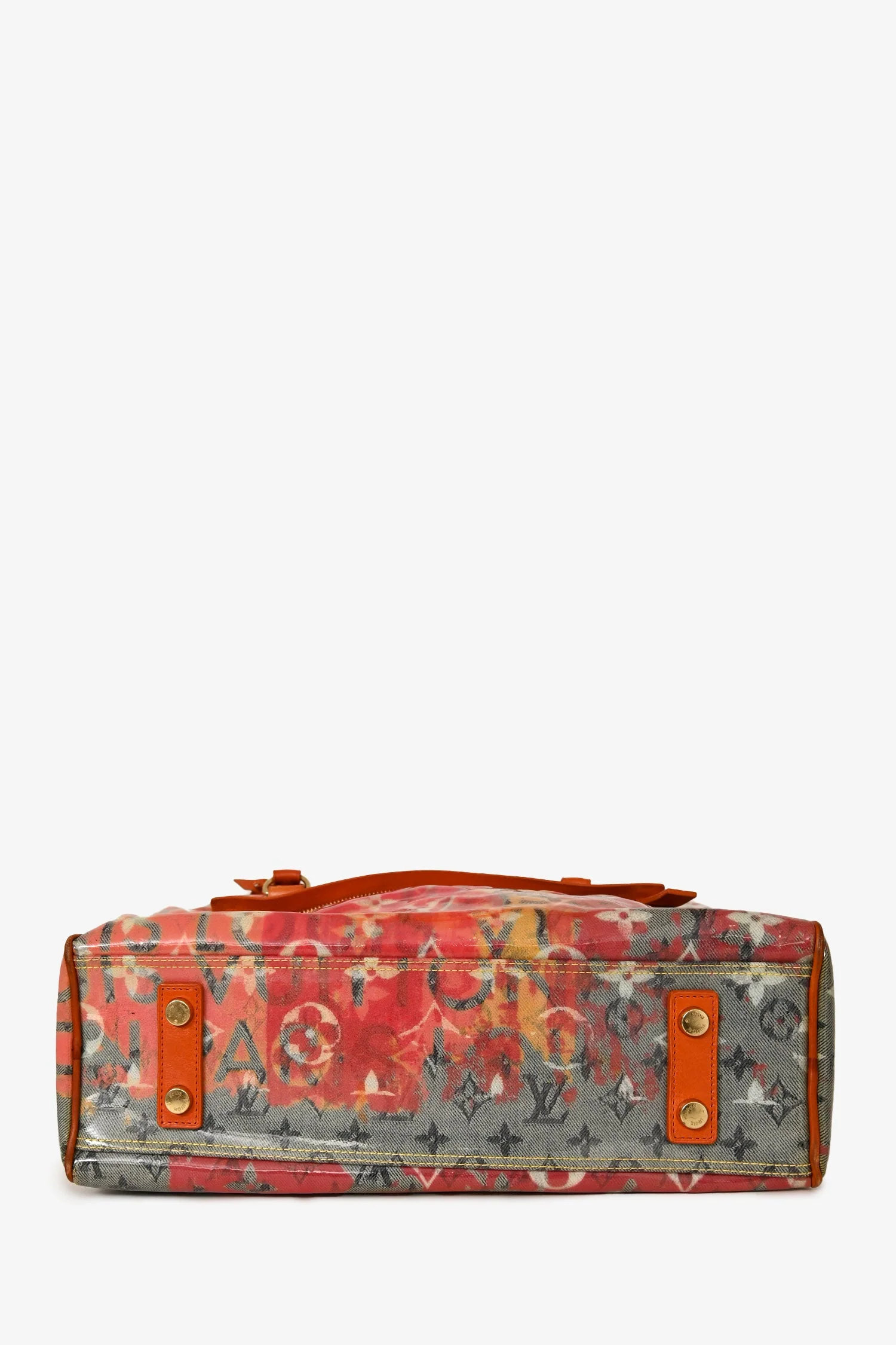 Louis Vuitton x Richard Prince 2008 Monogram Pulp Weekender PM - Image 5