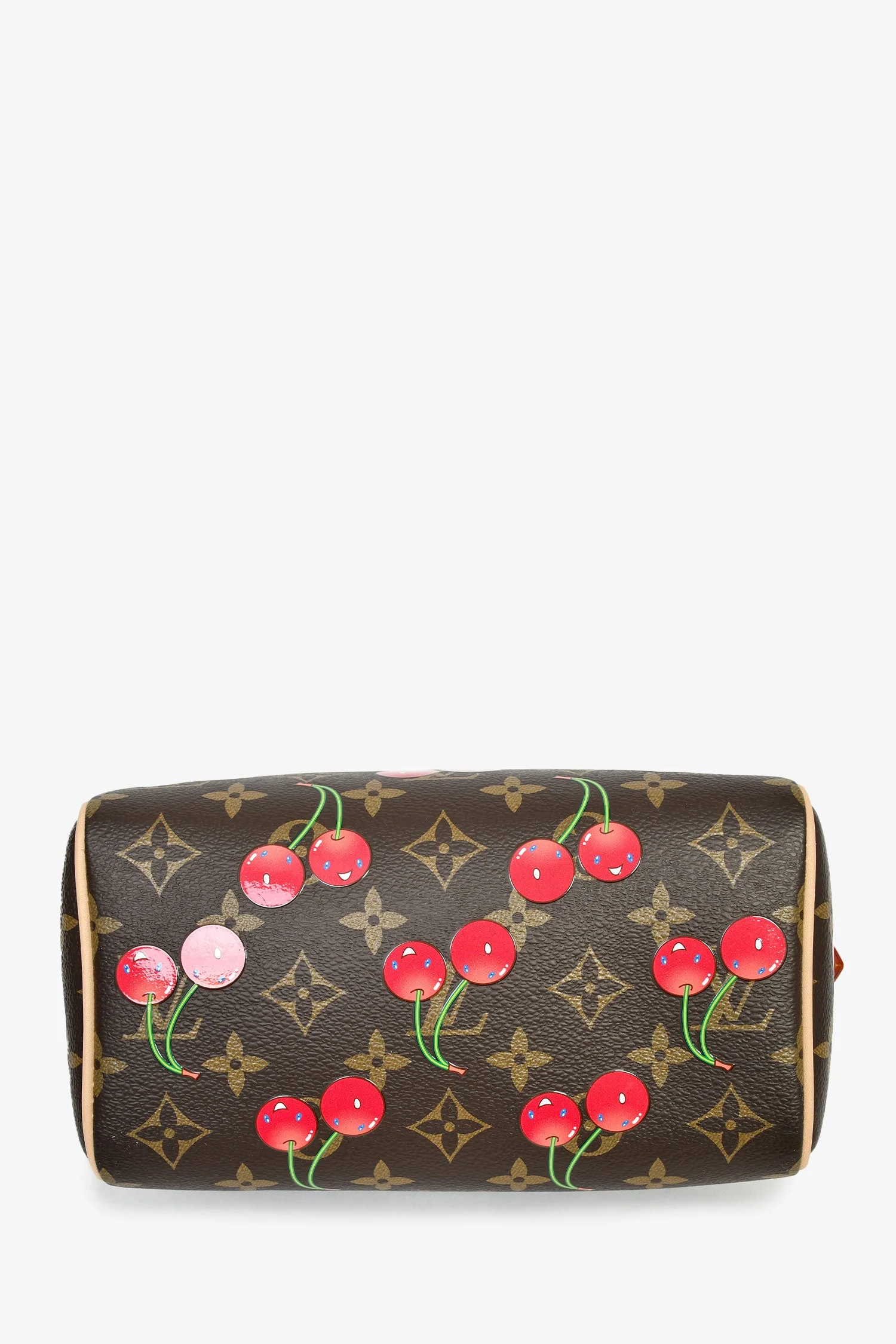Louis Vuitton x Takashi Murakami Monogram Cherry Speedy Bandouliere - Image 5
