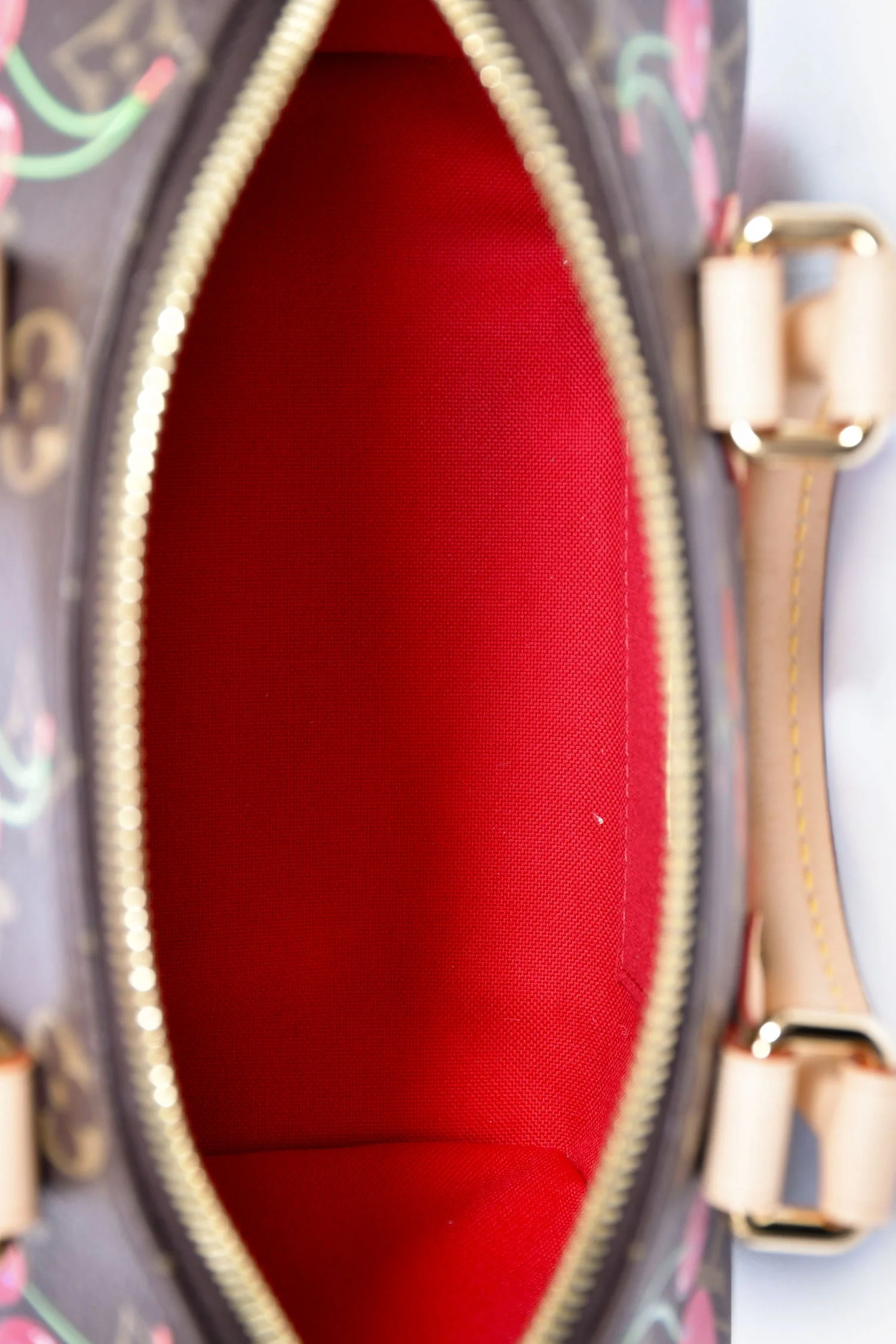 Louis Vuitton x Takashi Murakami Monogram Cherry Speedy Bandouliere - Image 6