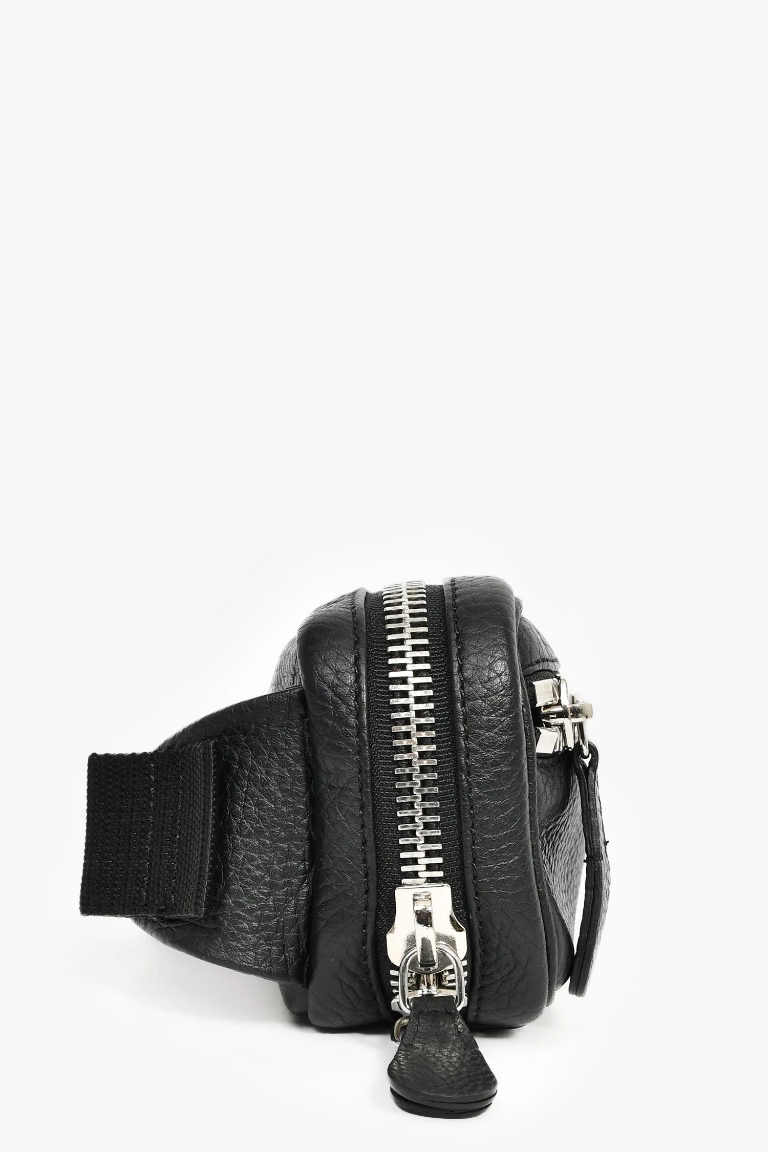 Maison Margiela Black Leather 'M11' Belt Bag - Image 3