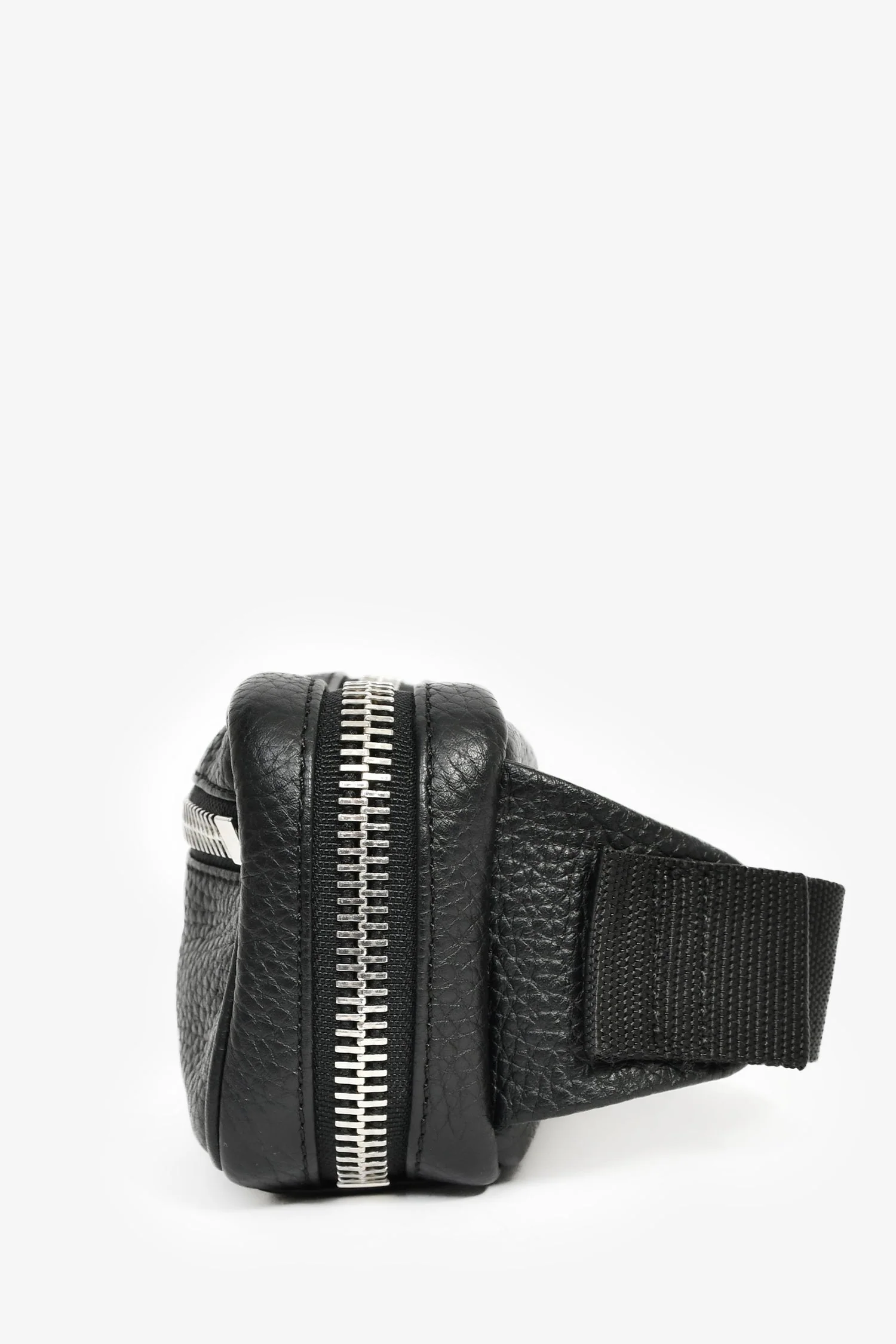 Maison Margiela Black Leather 'M11' Belt Bag - Image 4
