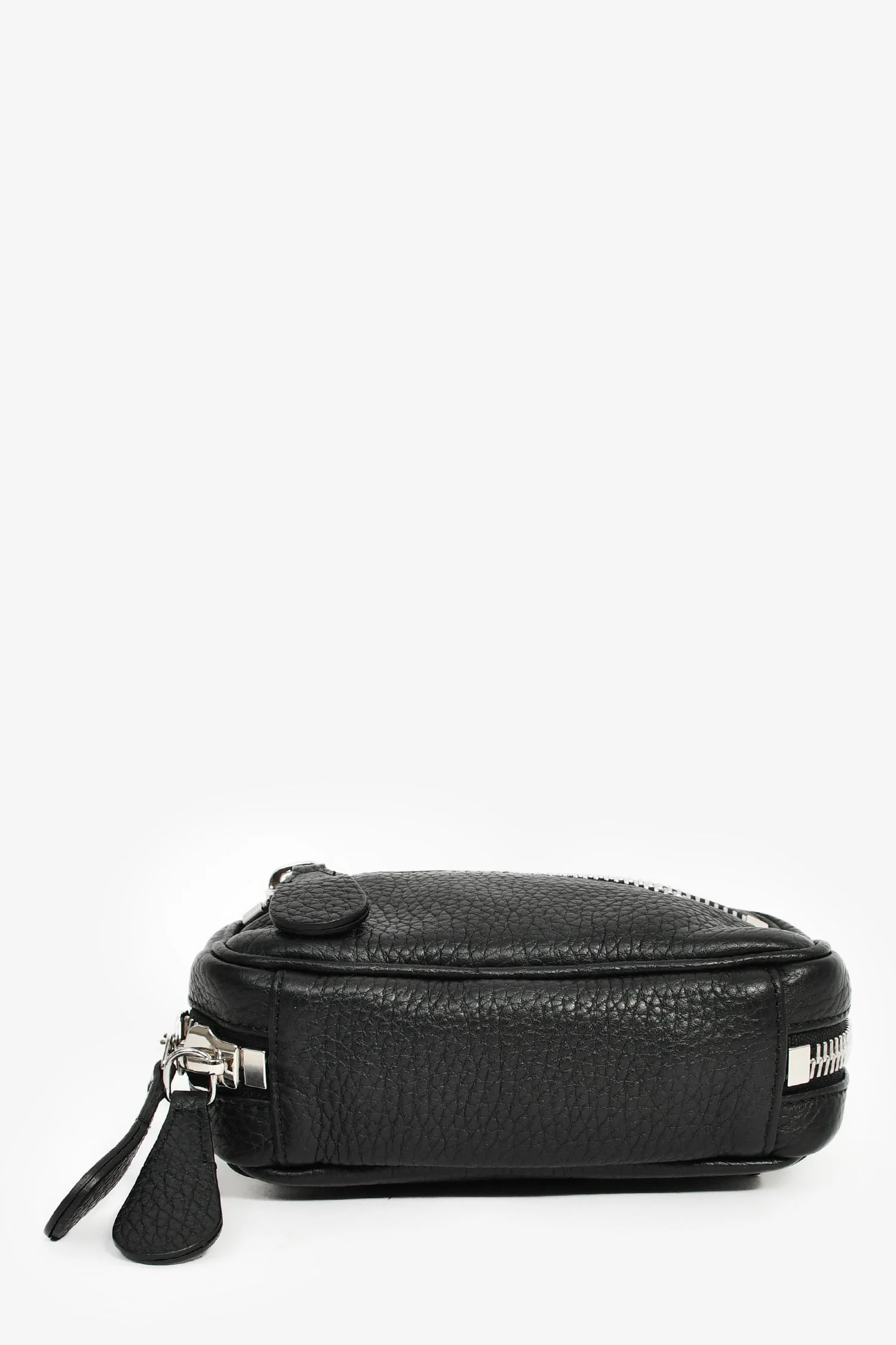 Maison Margiela Black Leather 'M11' Belt Bag - Image 5